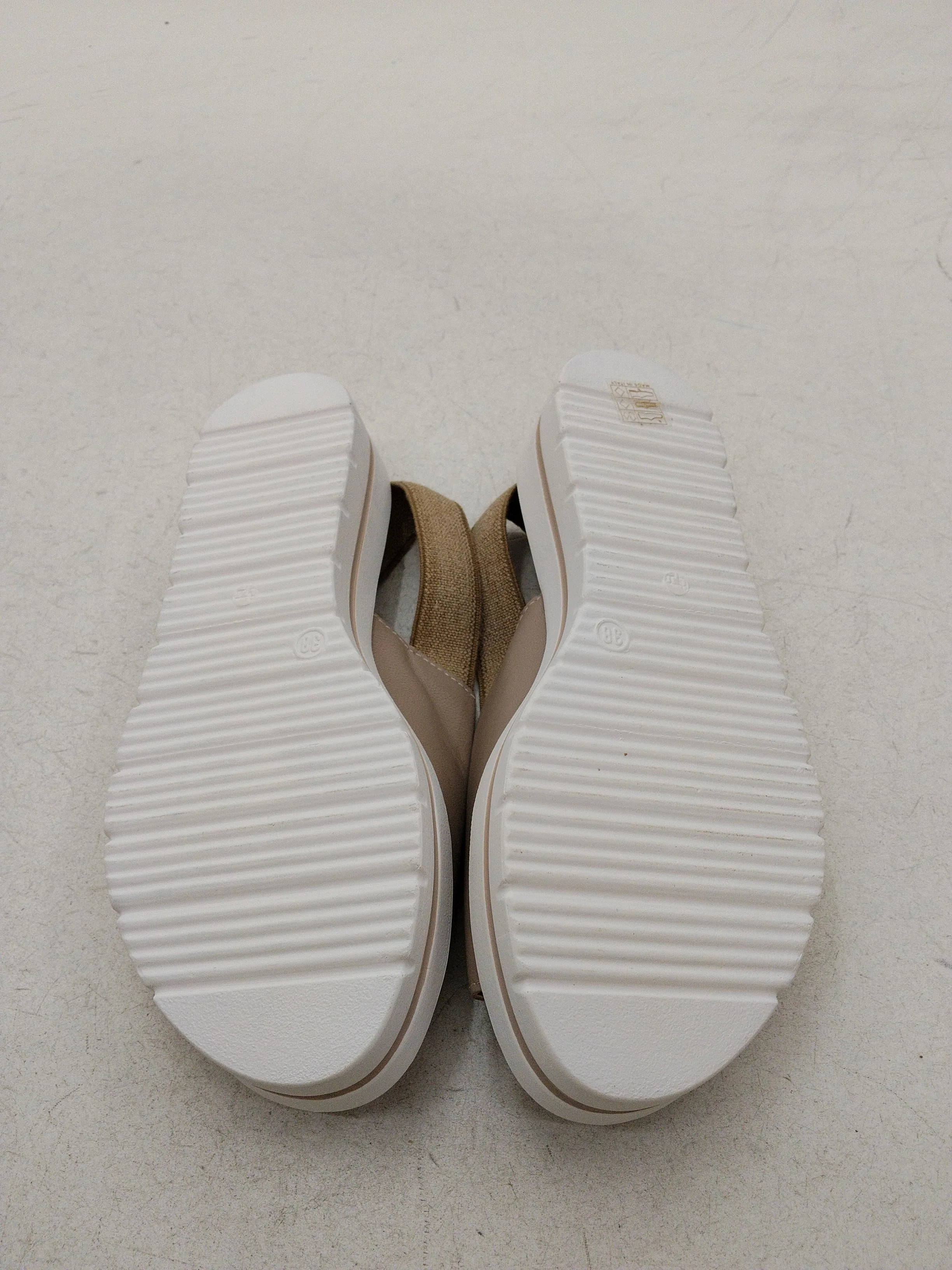 Adesso Women's Sandals UK 5 Tan 100% Leather Flat - Image 7