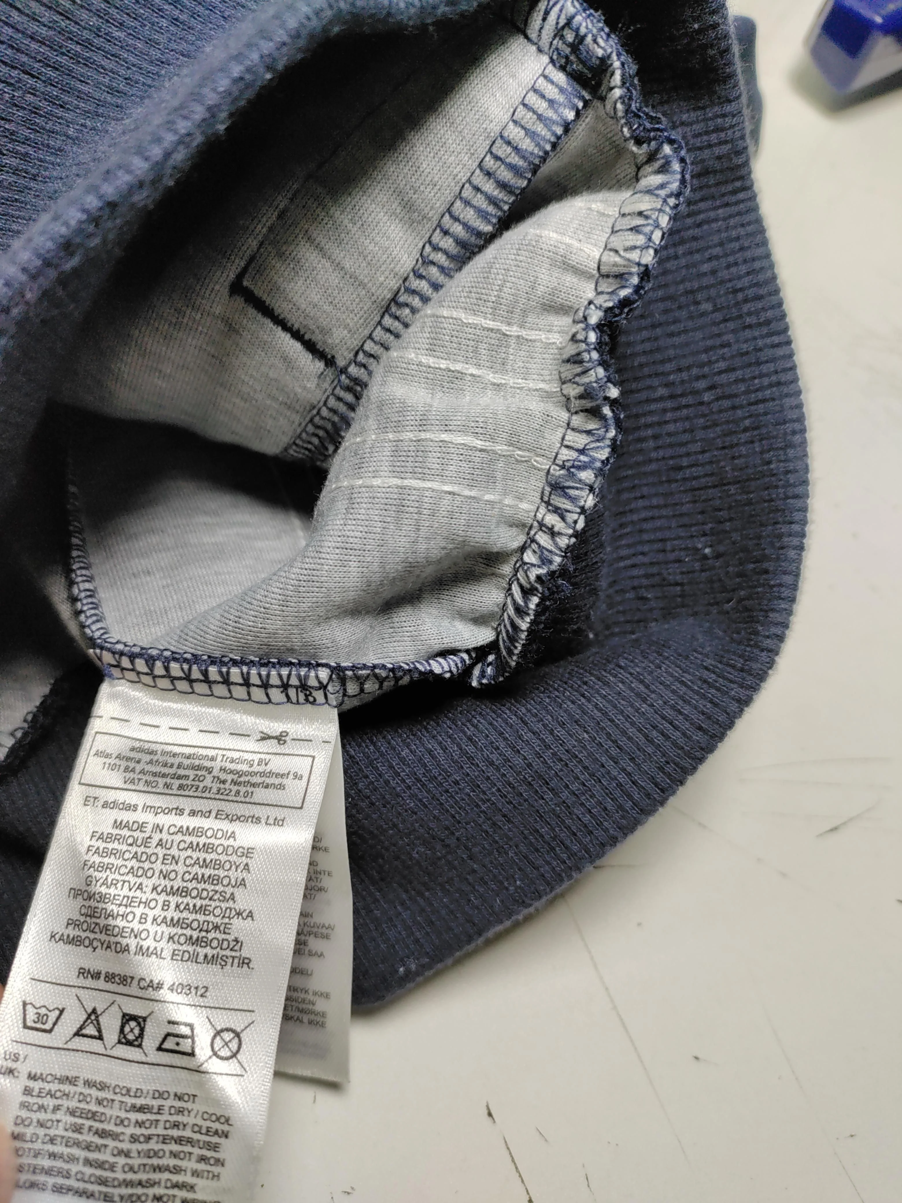 Adidas Bomber Jacket jacket blue - Image 7