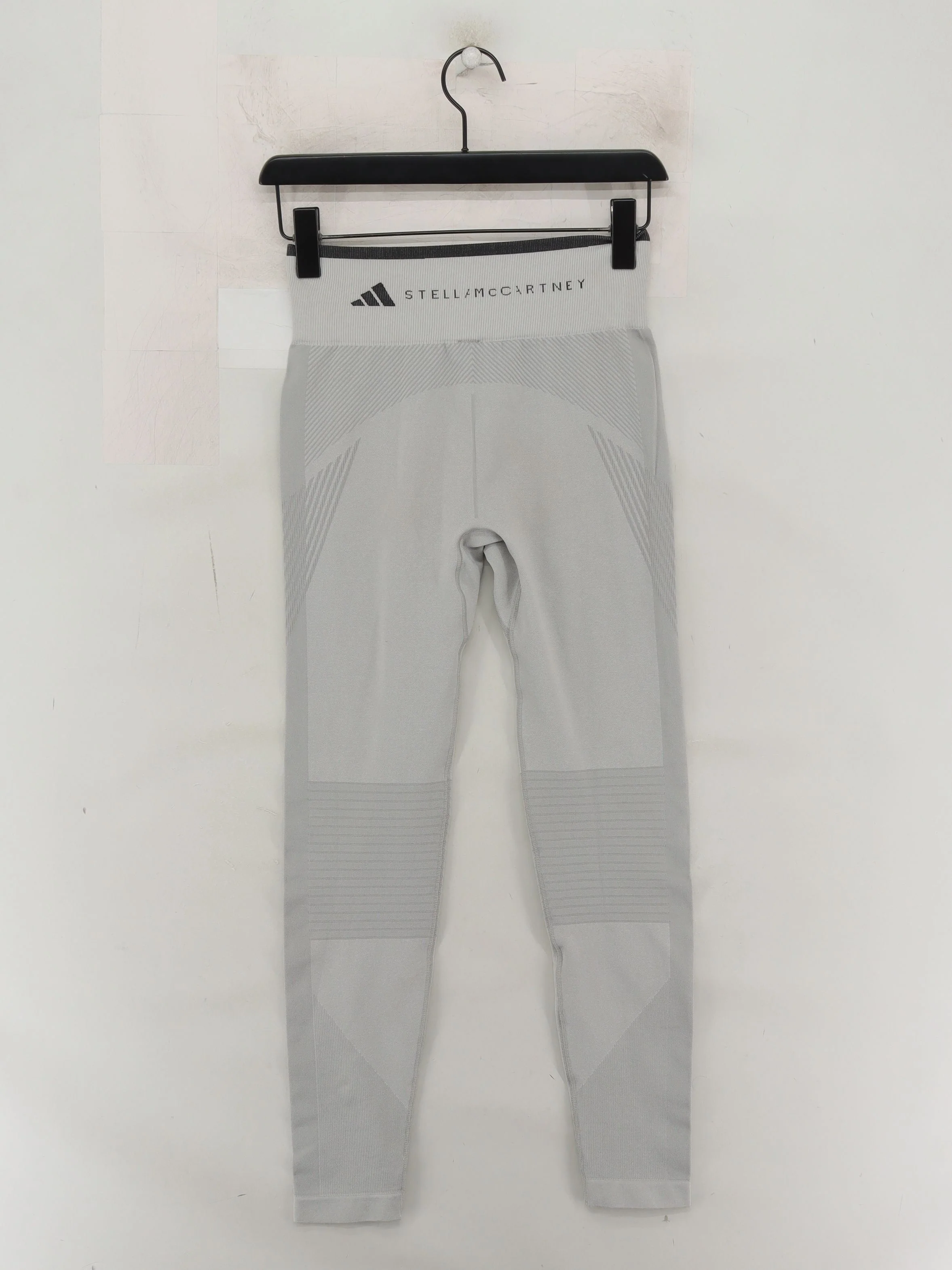 Adidas By Stella Mccartney Women's Leggings M Grey Polyester - Image 2