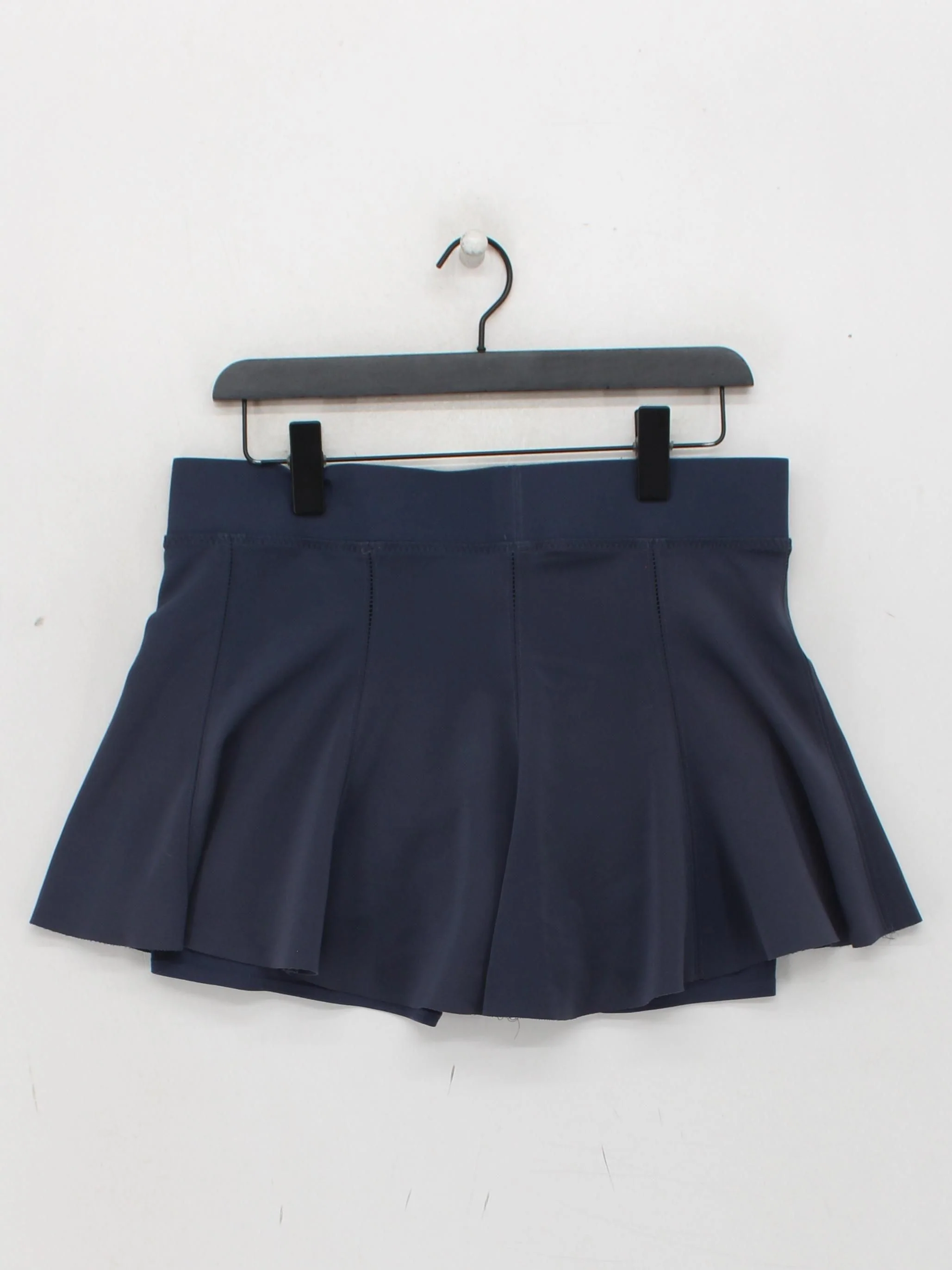 Adidas By Stella Mccartney Women's Mini Skirt L Blue Polyester with Spandex Mini - Image 2