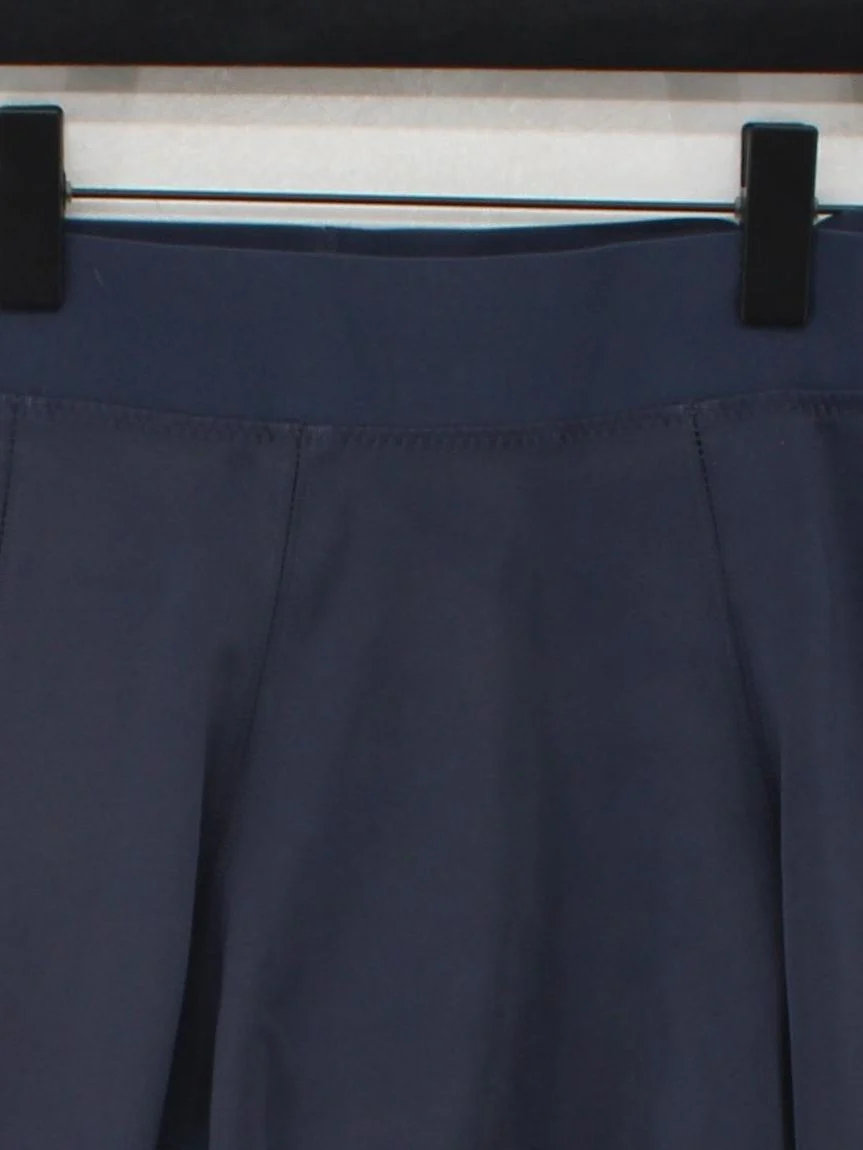 Adidas By Stella Mccartney Women's Mini Skirt L Blue Polyester with Spandex Mini - Image 3