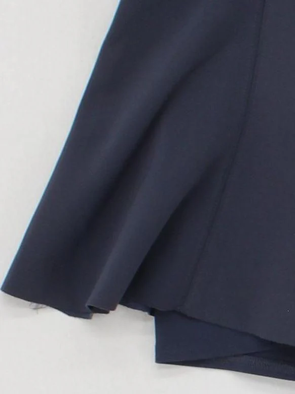 Adidas By Stella Mccartney Women's Mini Skirt L Blue Polyester with Spandex Mini - Image 4