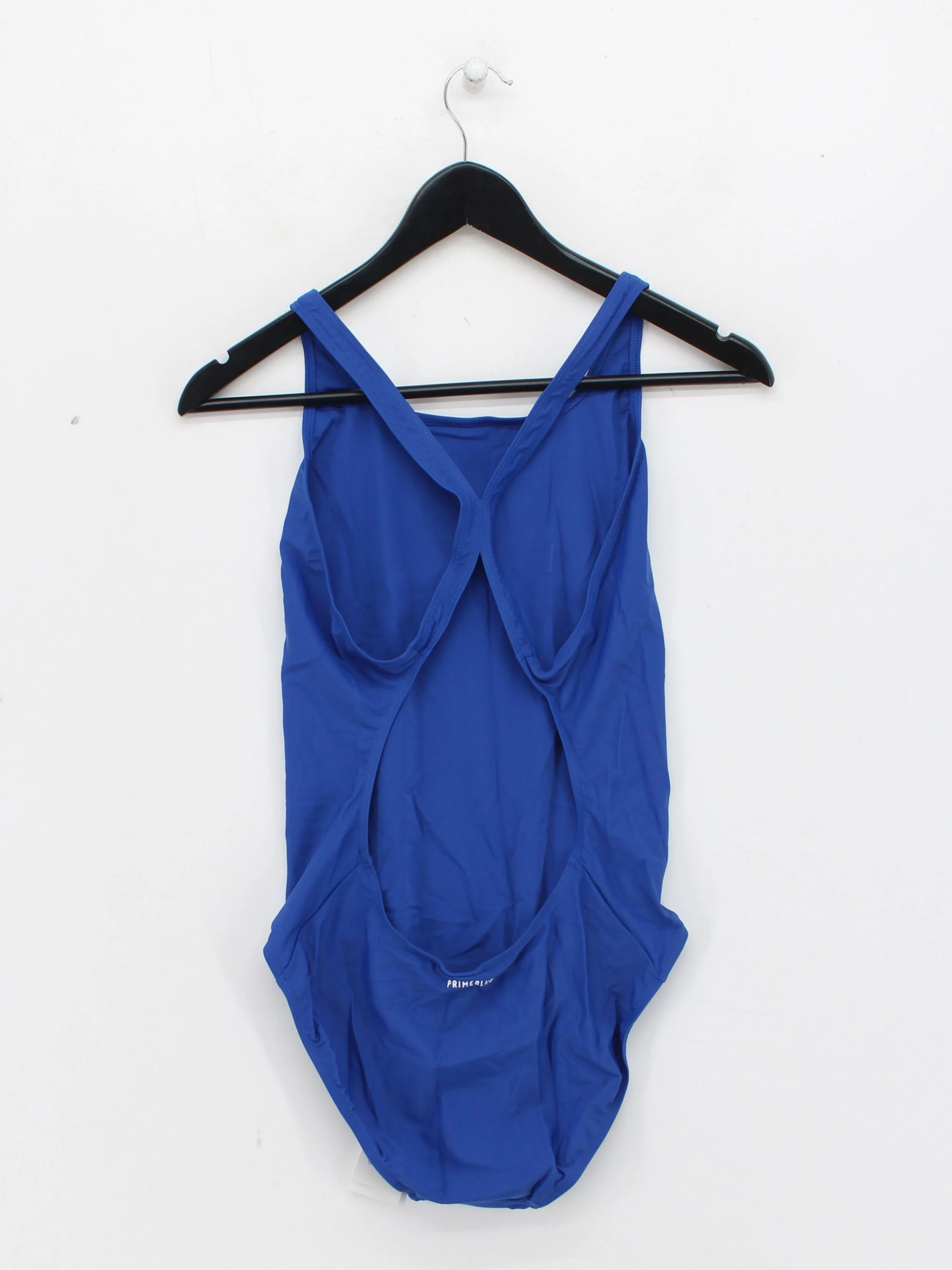 Adidas cheeky classic scoop backless one-piece swimsuit in blue RRP £26.5 - Image 2