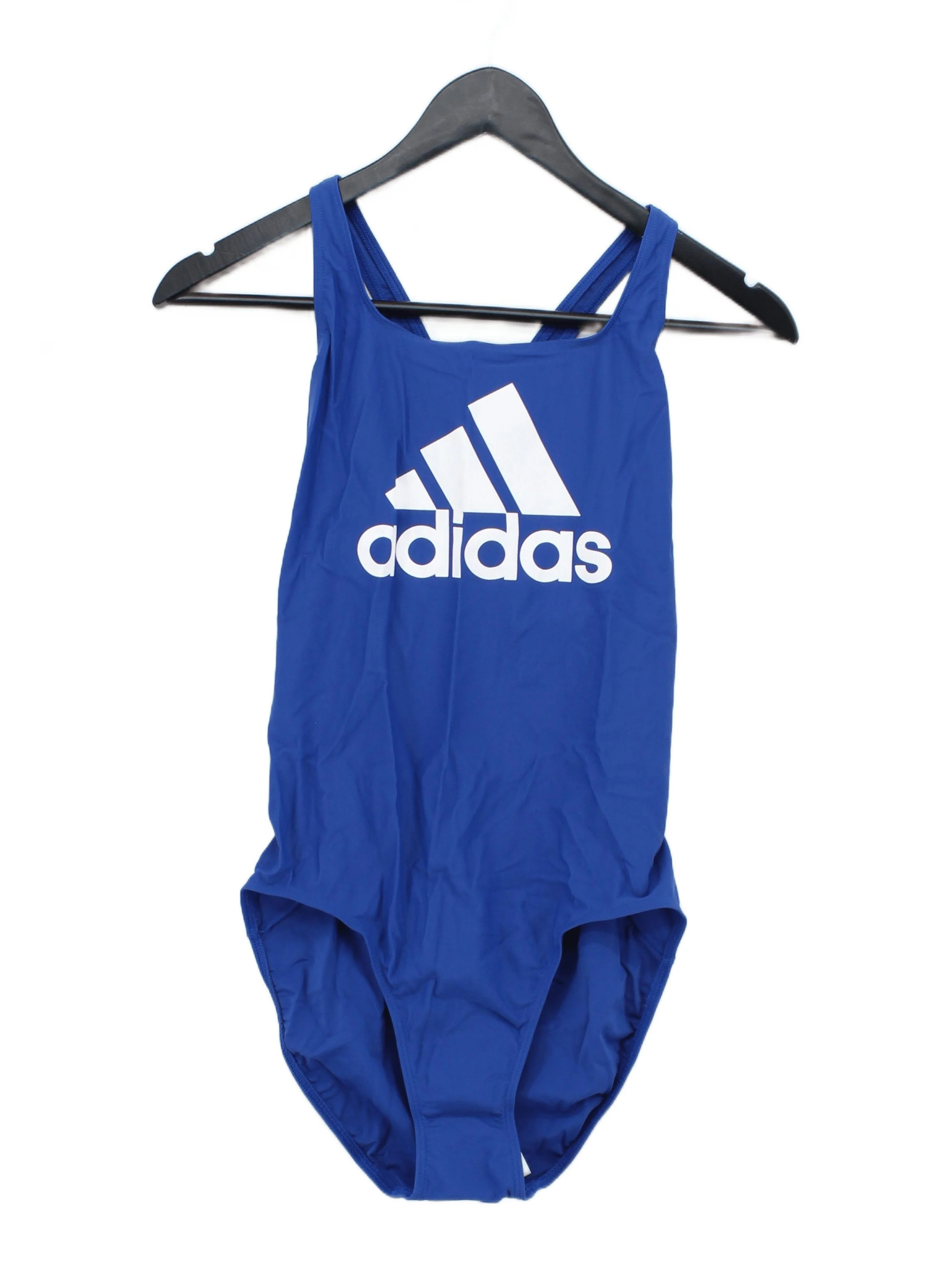 Adidas cheeky classic scoop backless one-piece swimsuit in blue RRP £26.5