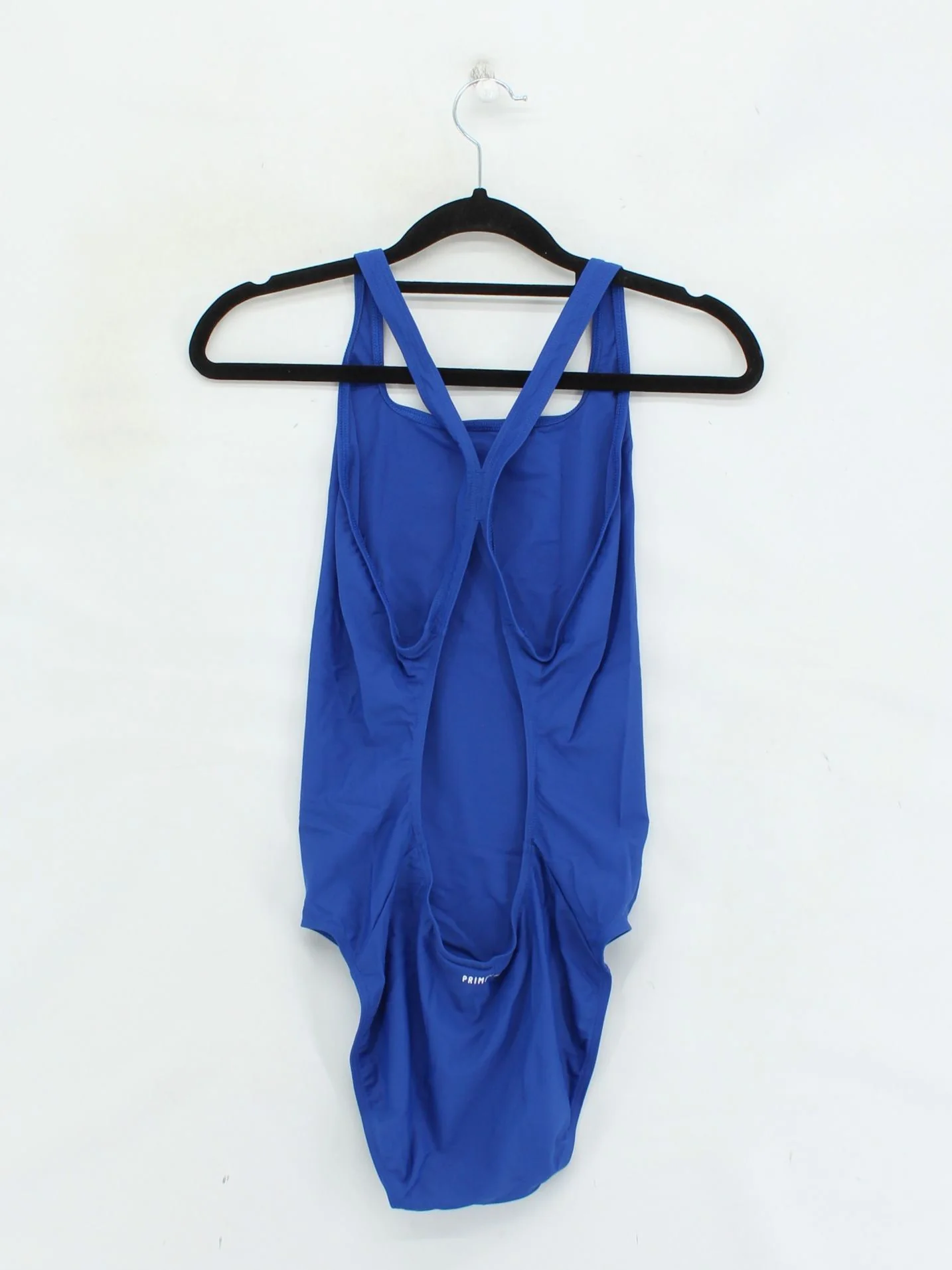 Adidas cheeky classic scoop one-piece swimsuit in blue RRP £26.5 - Image 2