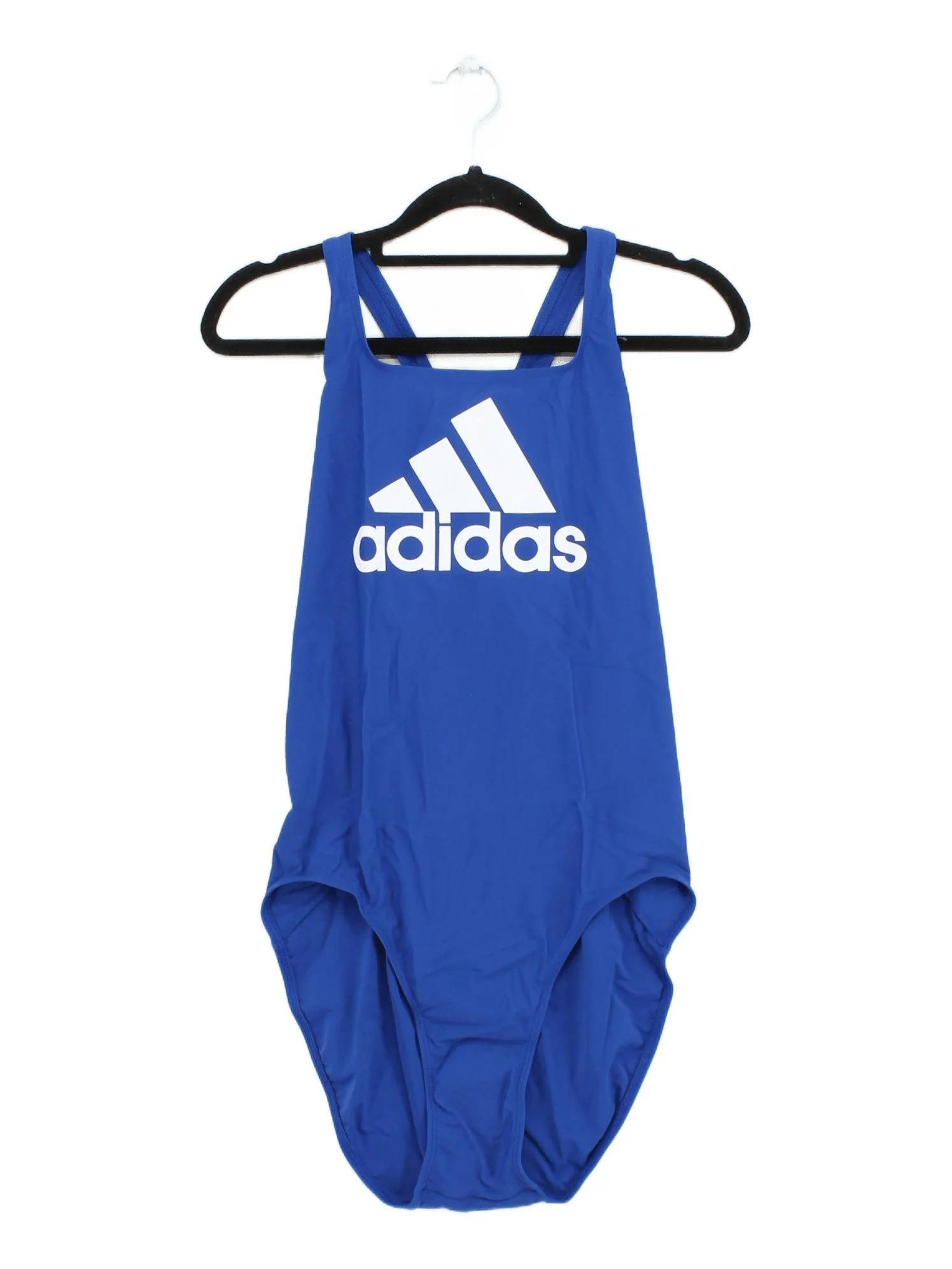 Adidas cheeky classic scoop one-piece swimsuit in blue RRP £26.5