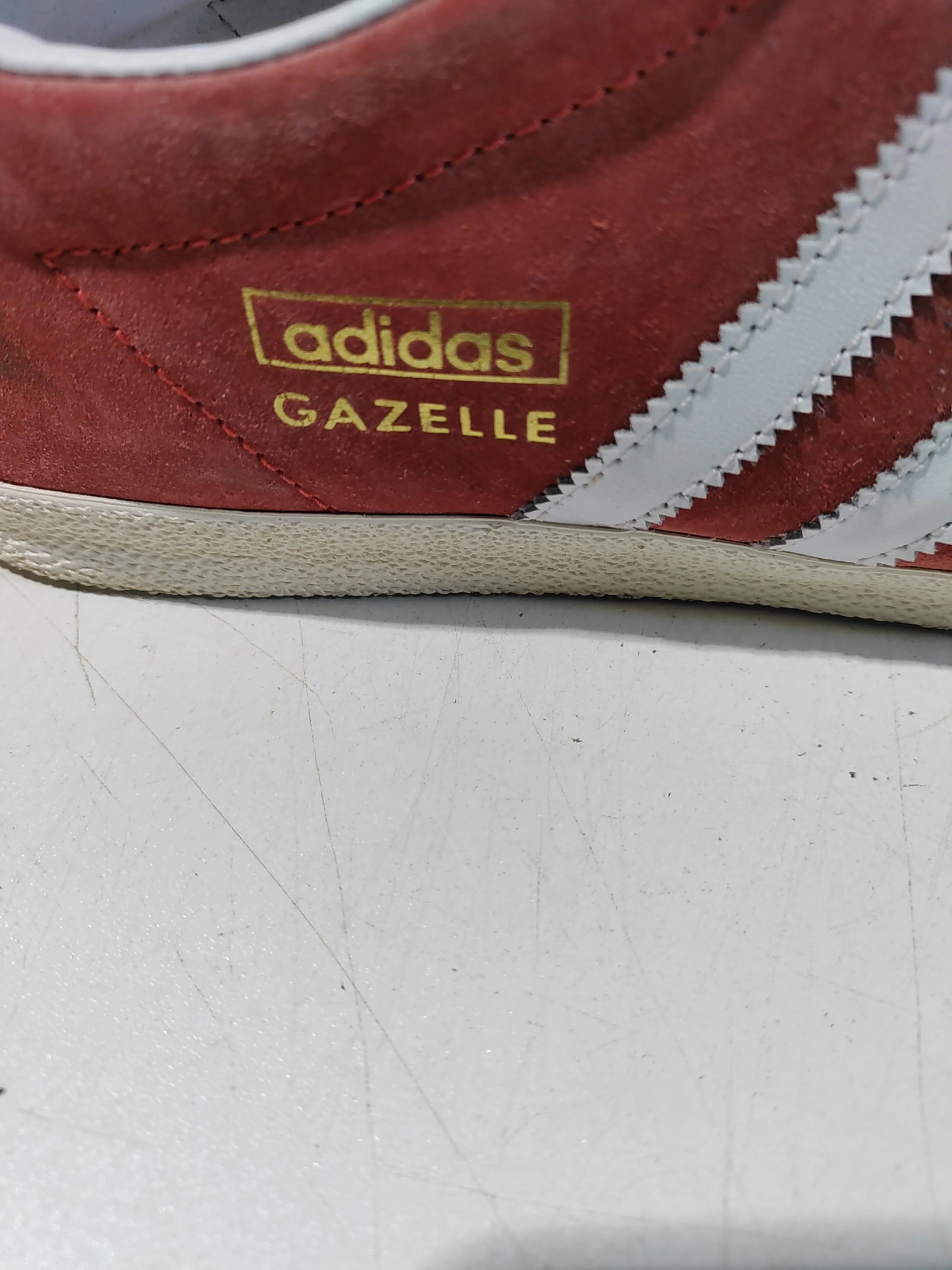 Adidas Gazelle Women's Trainers unknown EU44.5 in Red - Image 9