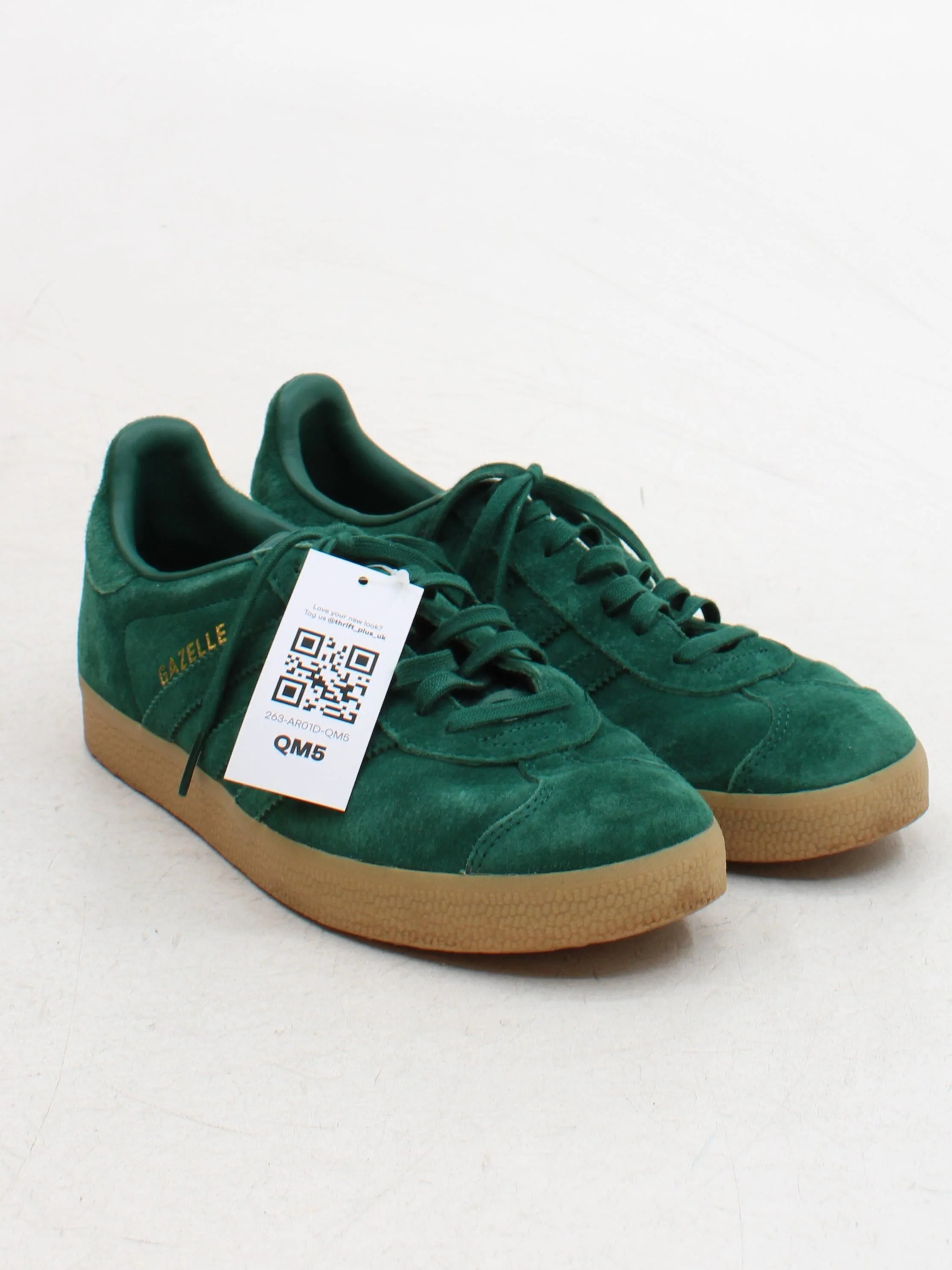 Adidas Gazelle Women's Trainers unknown UK7 in Green - Image 4