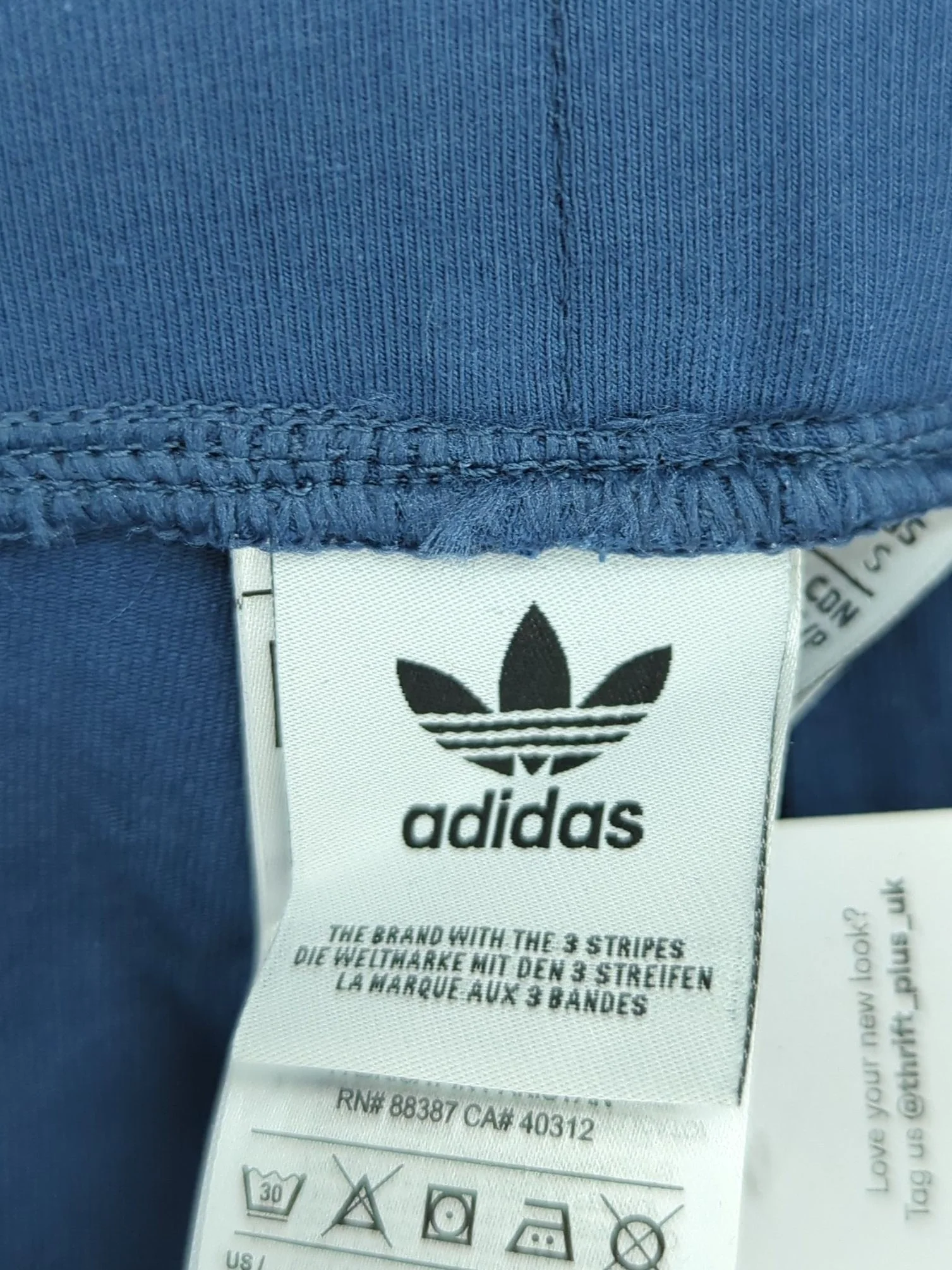 Adidas Leggings trousers blue RRP £20.5 - Image 5
