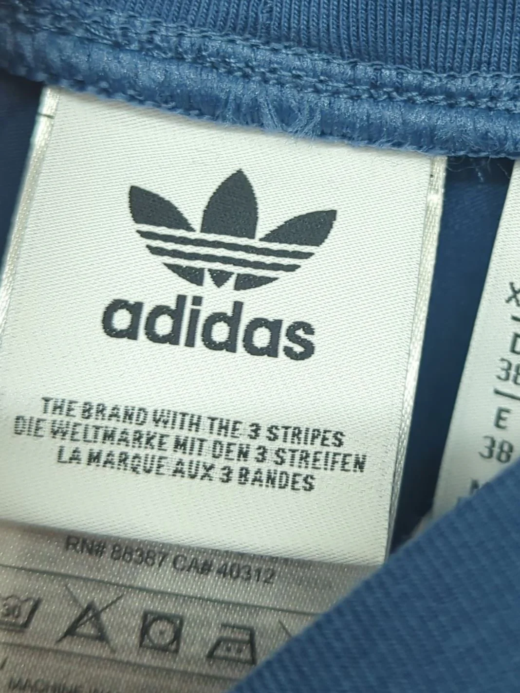 Adidas Leggings trousers blue RRP £20.5 - Image 5