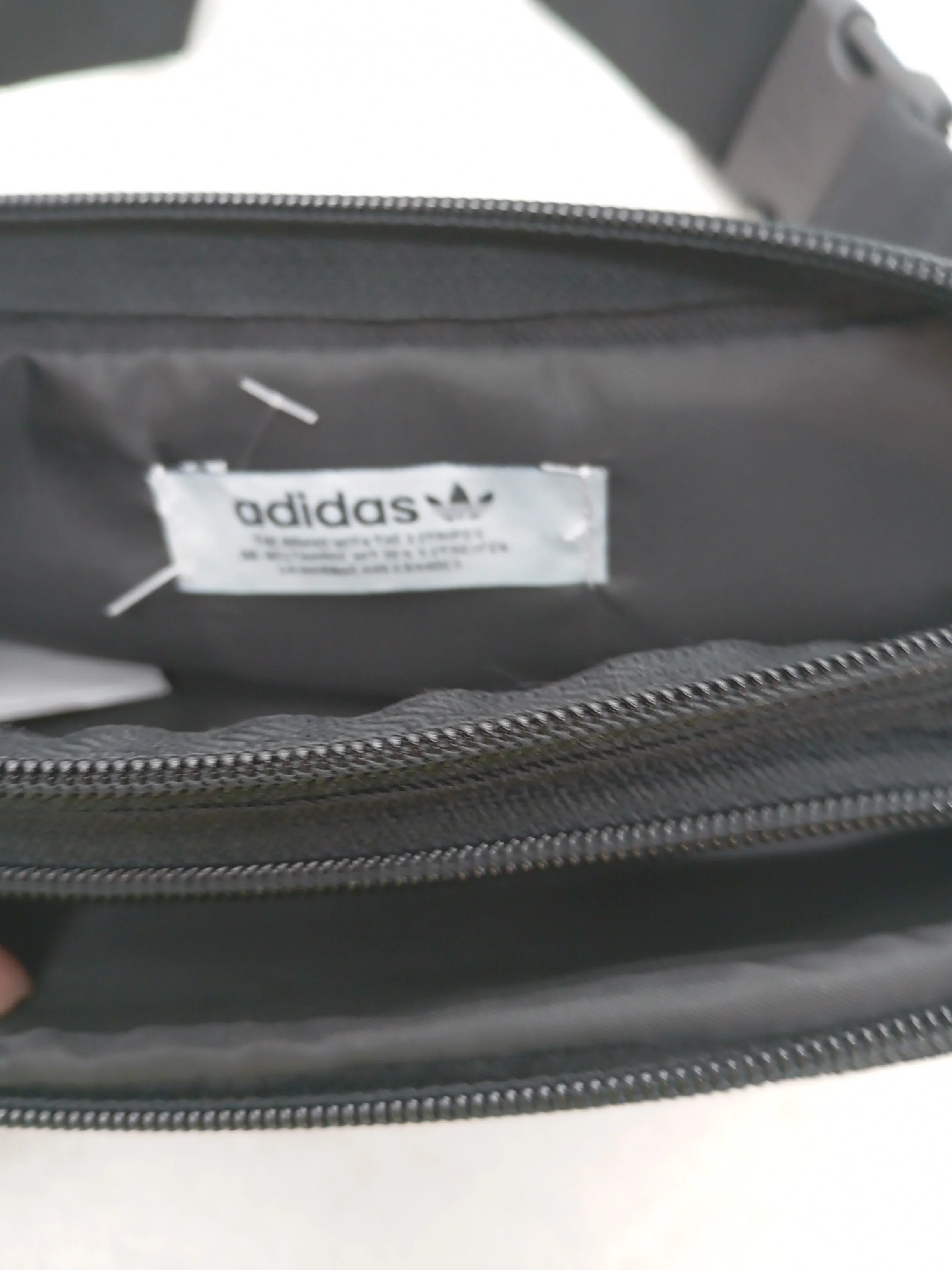 Adidas Men's Bag Black 100% Nylon Belt Bag & Waist Pack - Image 4