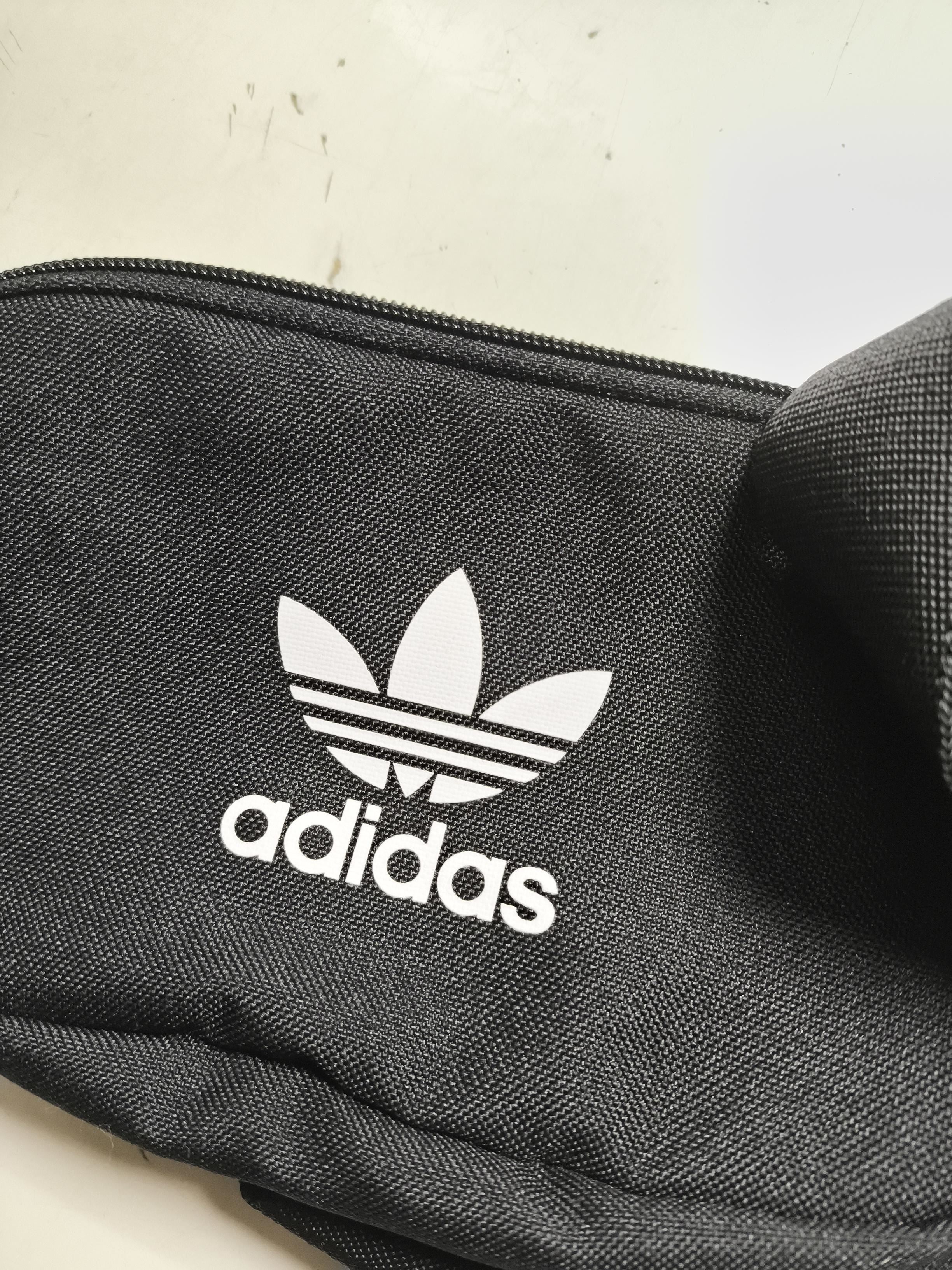 Adidas Men's Bag Black 100% Nylon Belt Bag & Waist Pack - Image 5