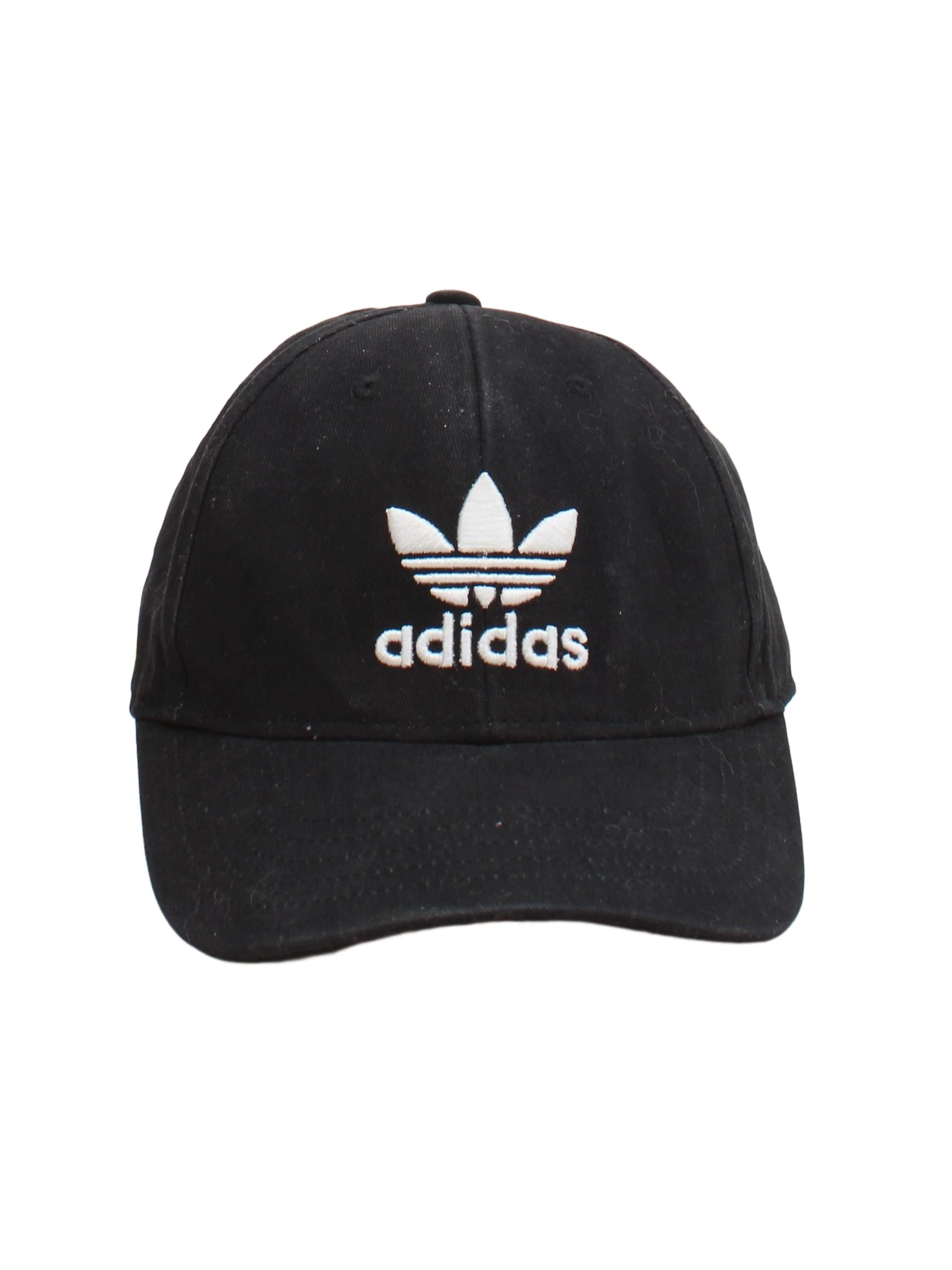 Adidas Men's Hat L Black Graphic Cotton with Polyester Baseball Cap