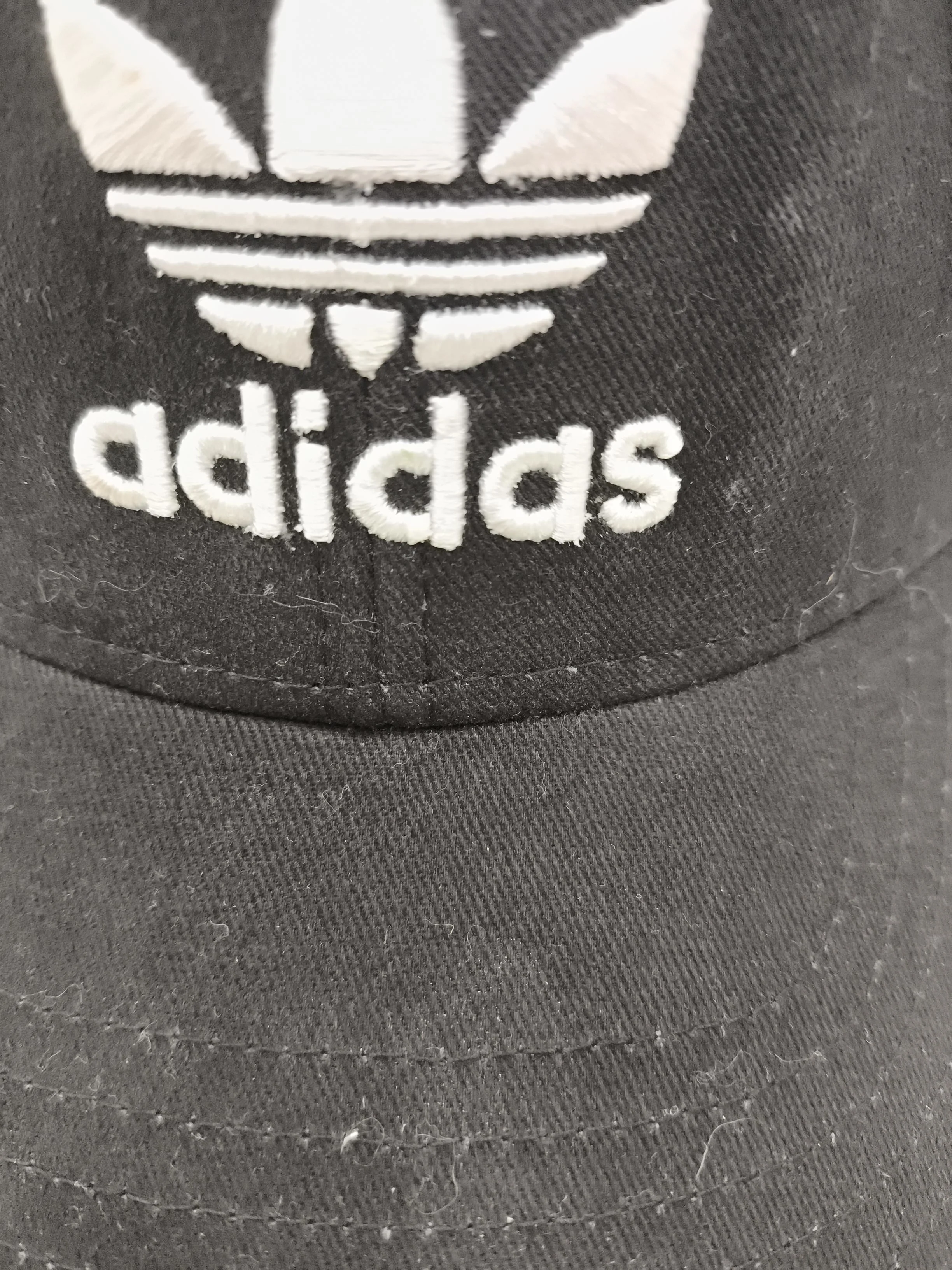 Adidas Men's Hat L Black Graphic Cotton with Polyester Baseball Cap - Image 3