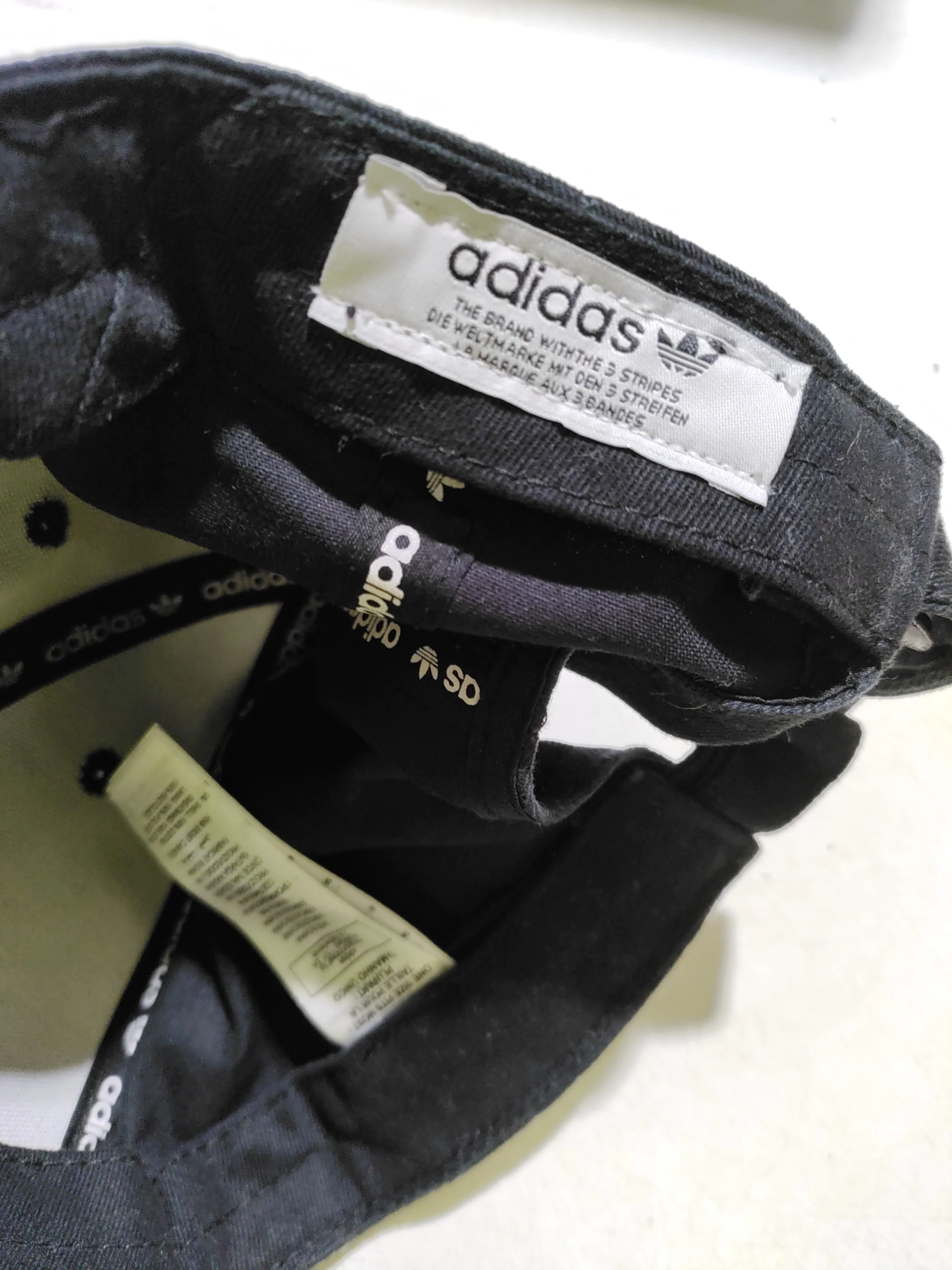 Adidas Men's Hat L Black Graphic Cotton with Polyester Baseball Cap - Image 5