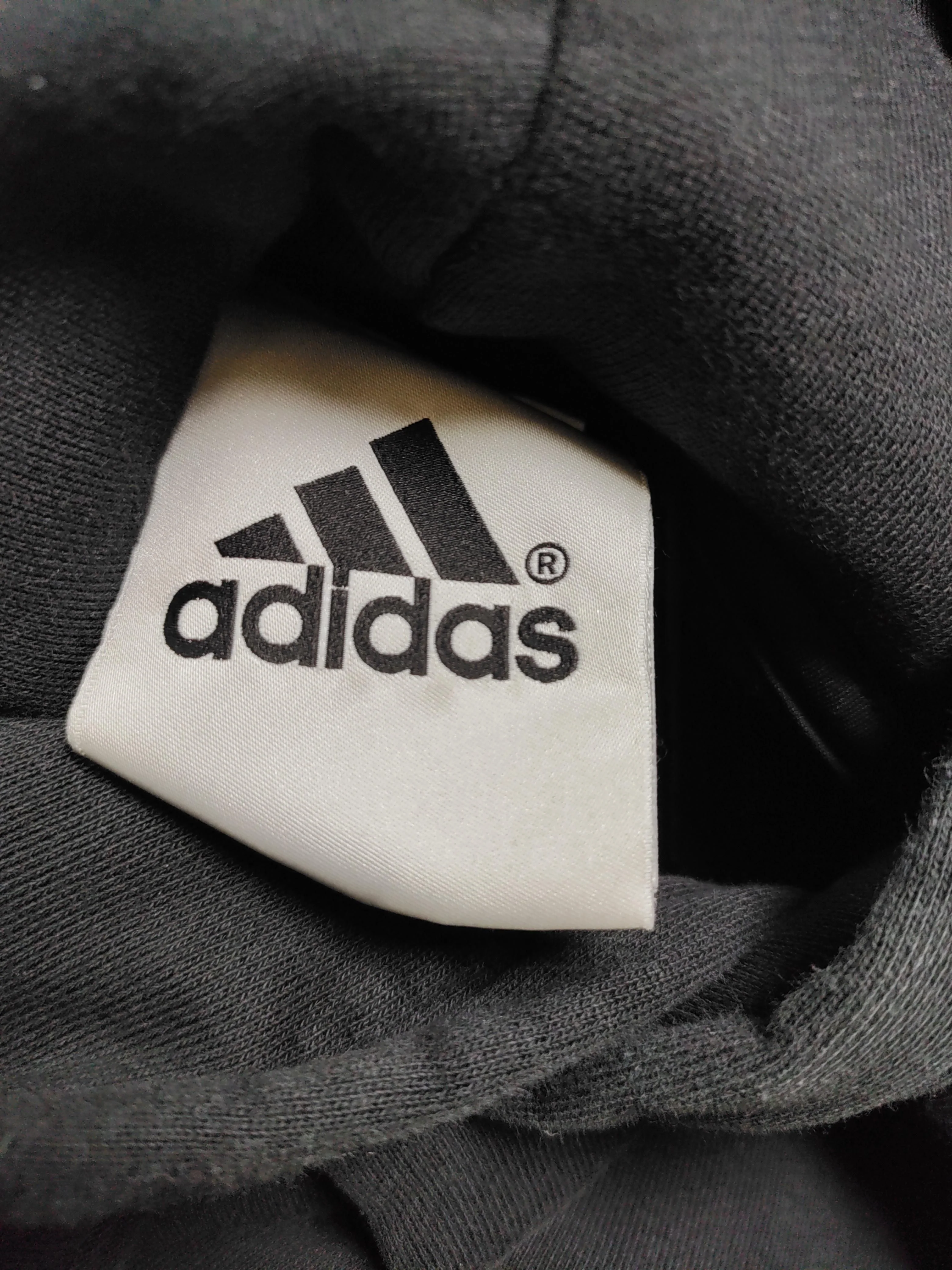 Adidas Men's Hoodie L Multi Cotton with Polyester Pullover - Image 6
