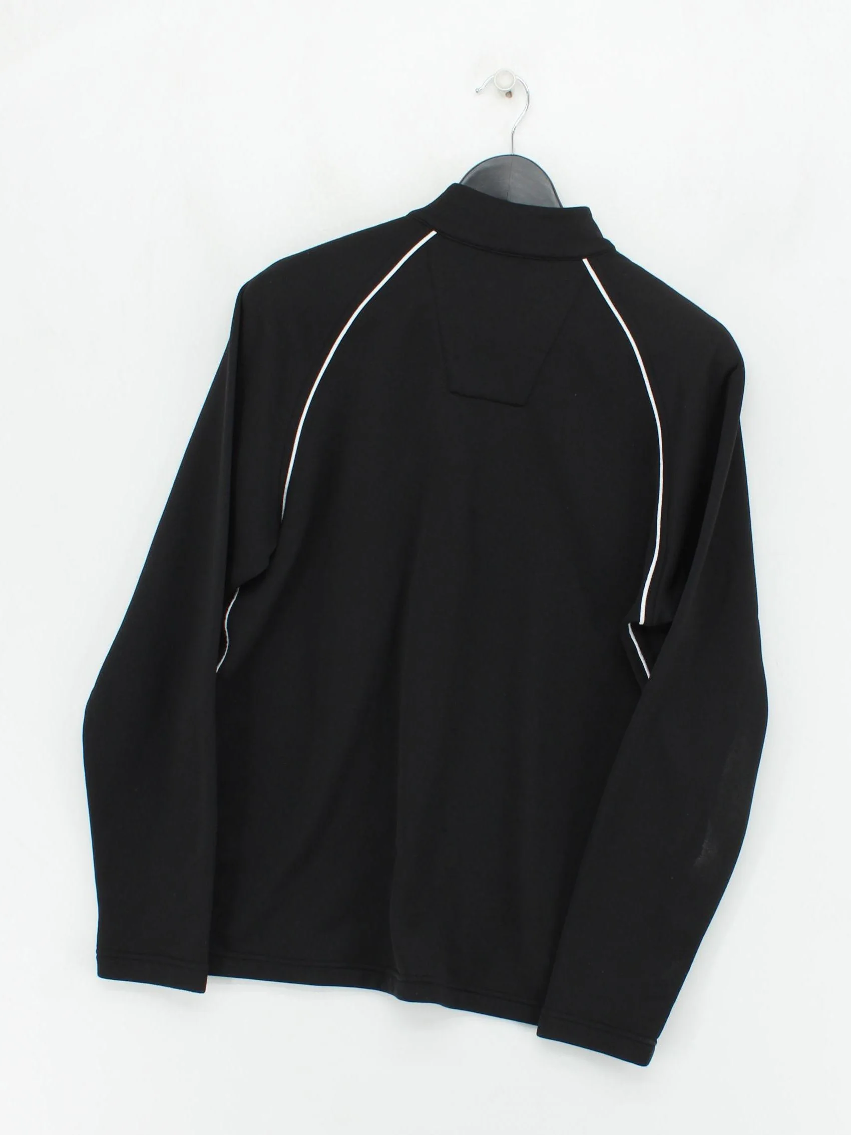 Adidas Men's Hoodie M Black 100% Polyester Pullover - Image 2