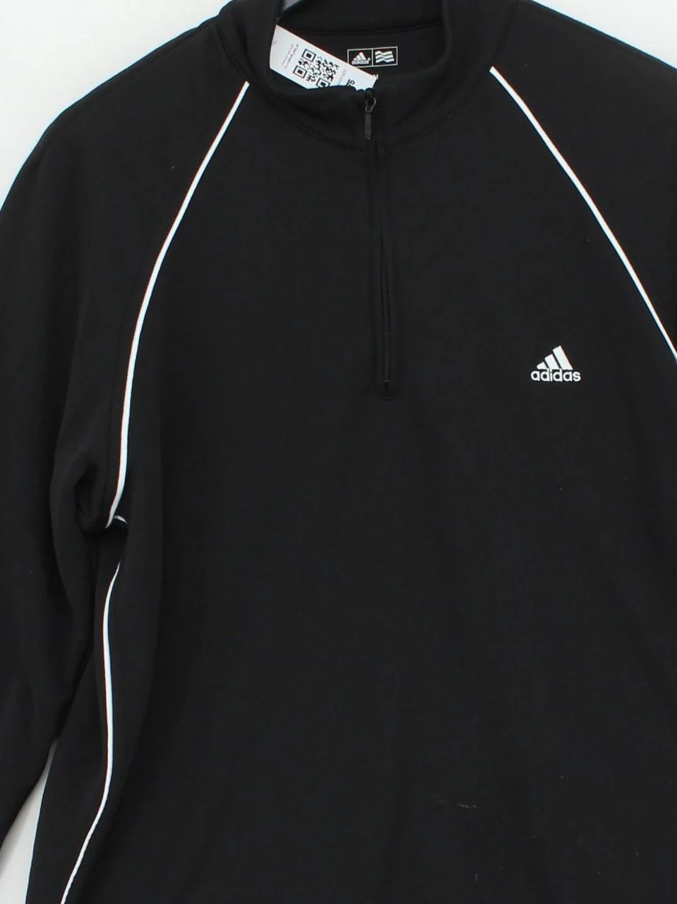 Adidas Men's Hoodie M Black 100% Polyester Pullover - Image 3