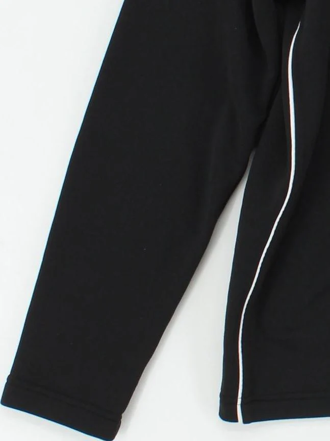 Adidas Men's Hoodie M Black 100% Polyester Pullover - Image 4