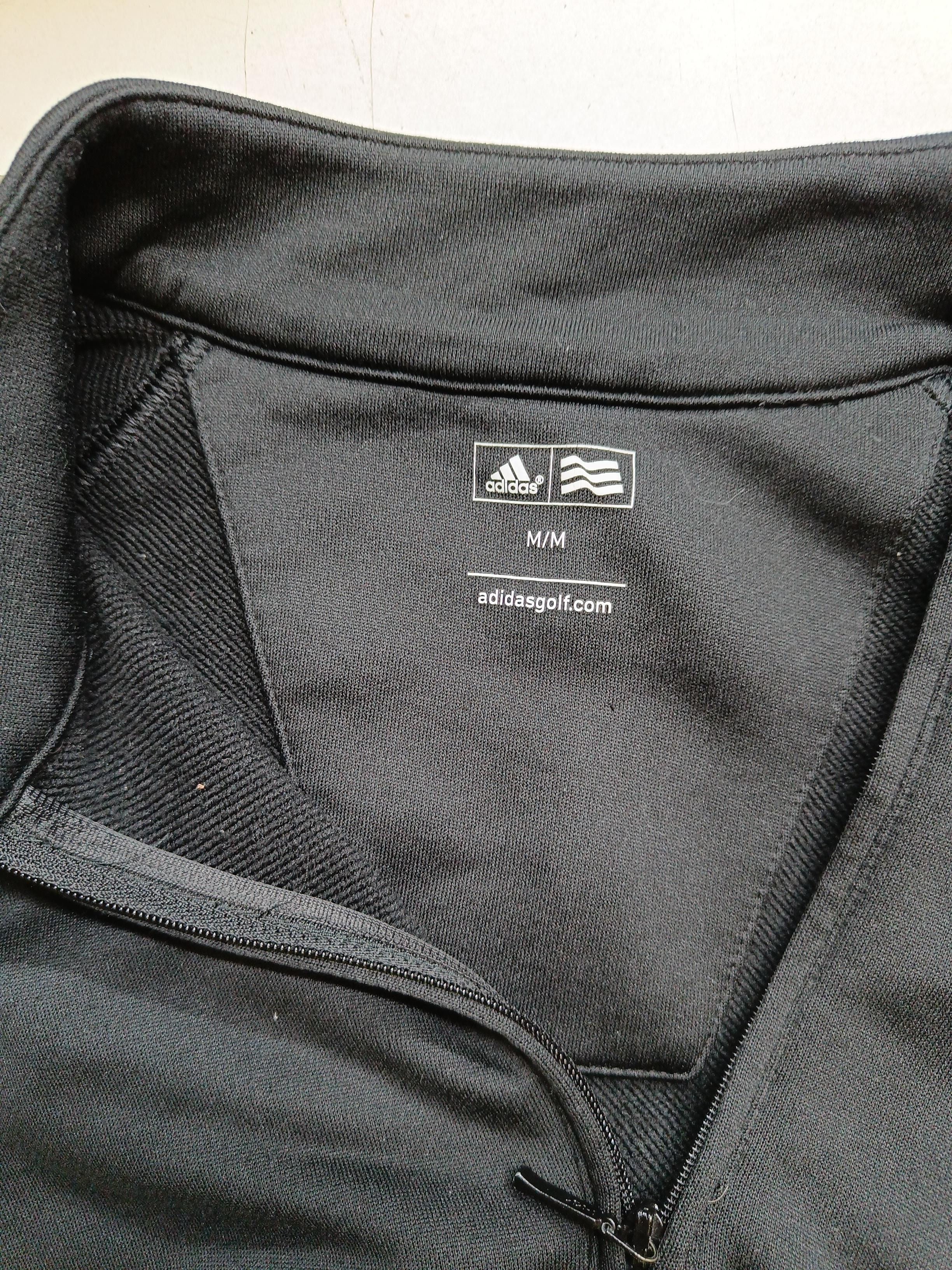 Adidas Men's Hoodie M Black 100% Polyester Pullover - Image 6