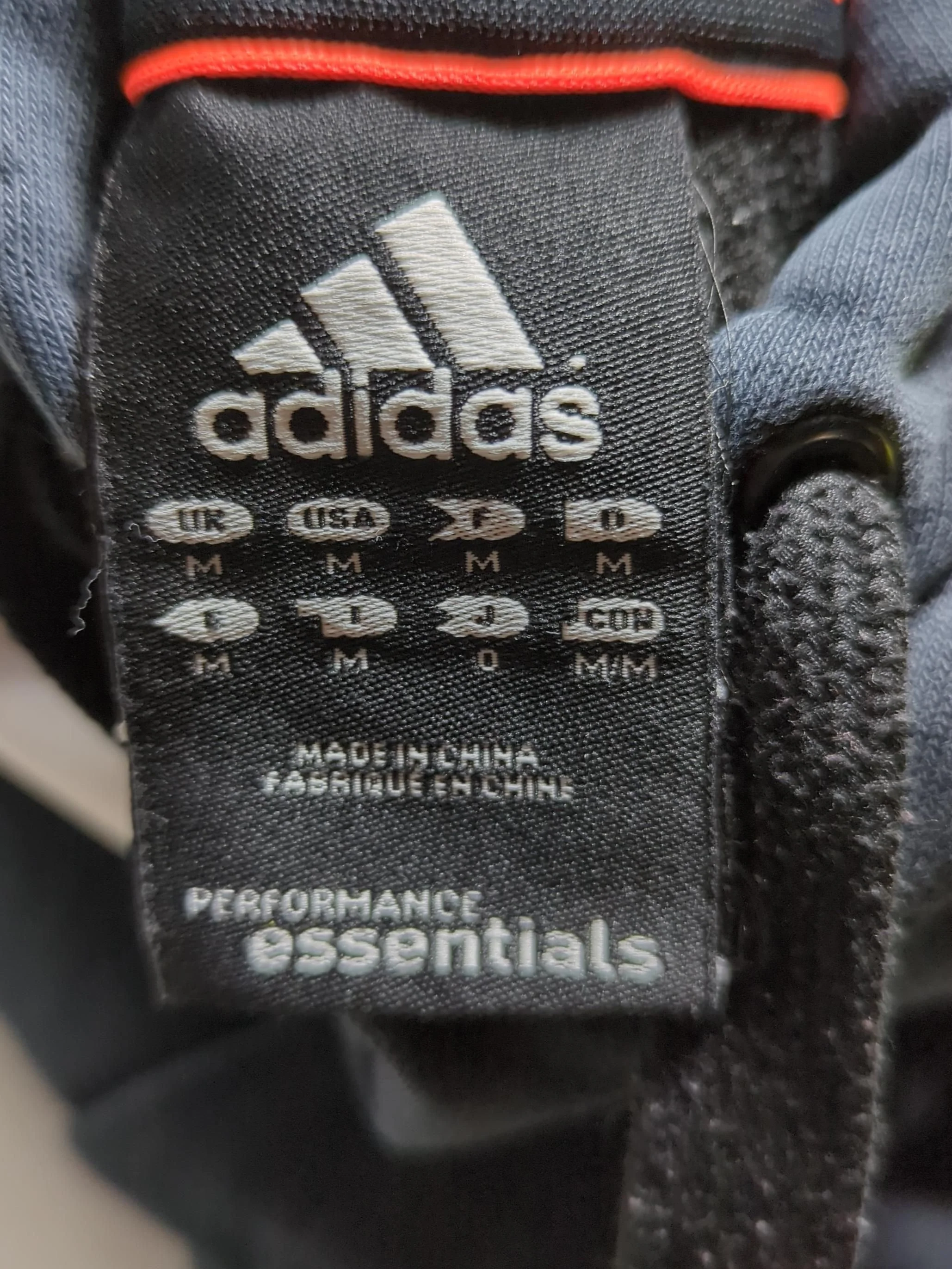 Adidas Men's Hoodie M Black Graphic Cotton with Polyester Pullover - Image 7