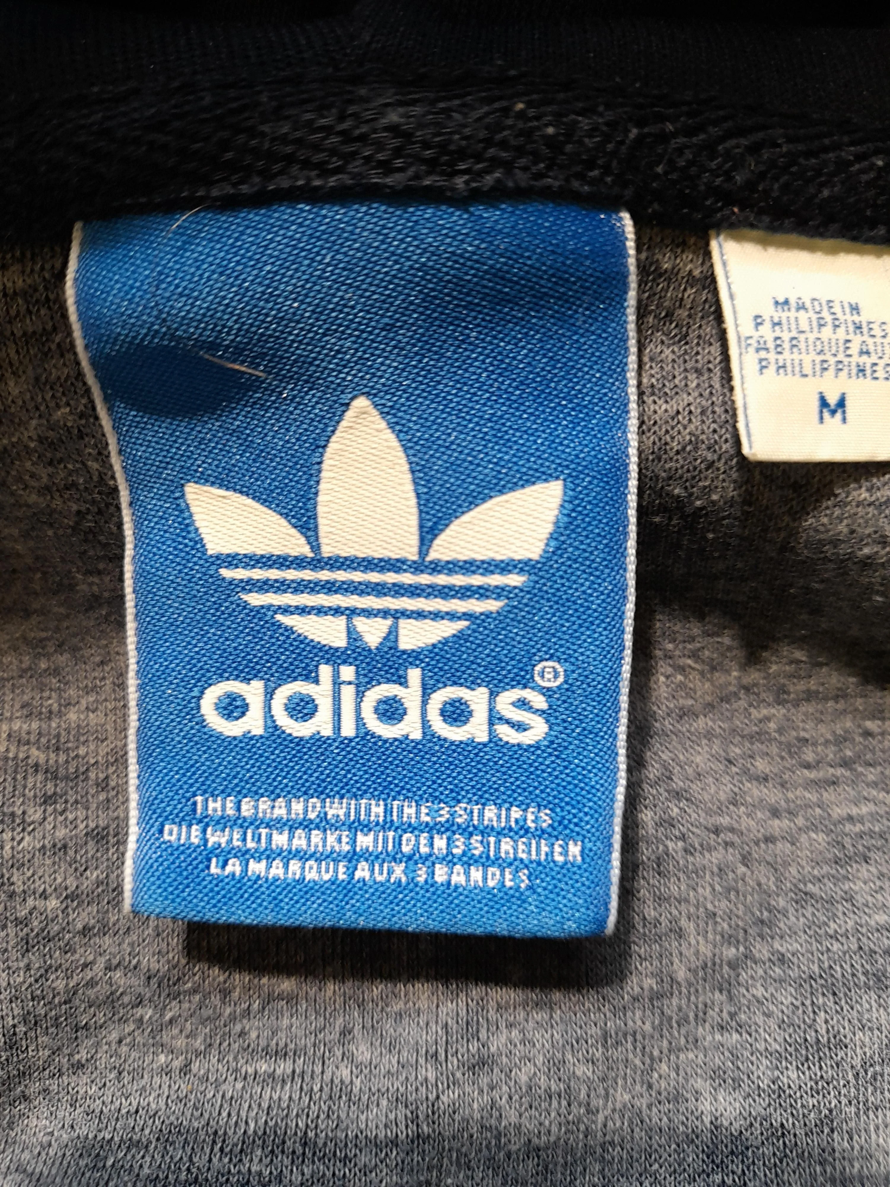Adidas Men's Hoodie M Blue Polyester with Cotton Pullover - Image 5