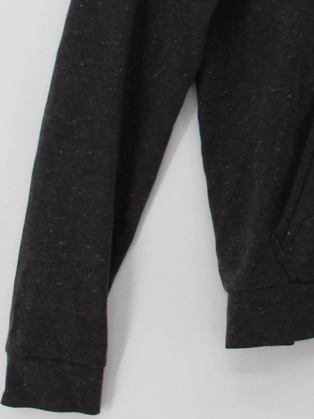 Adidas Men's Hoodie M Grey Polyester with Cotton, Viscose Pullover - Image 4