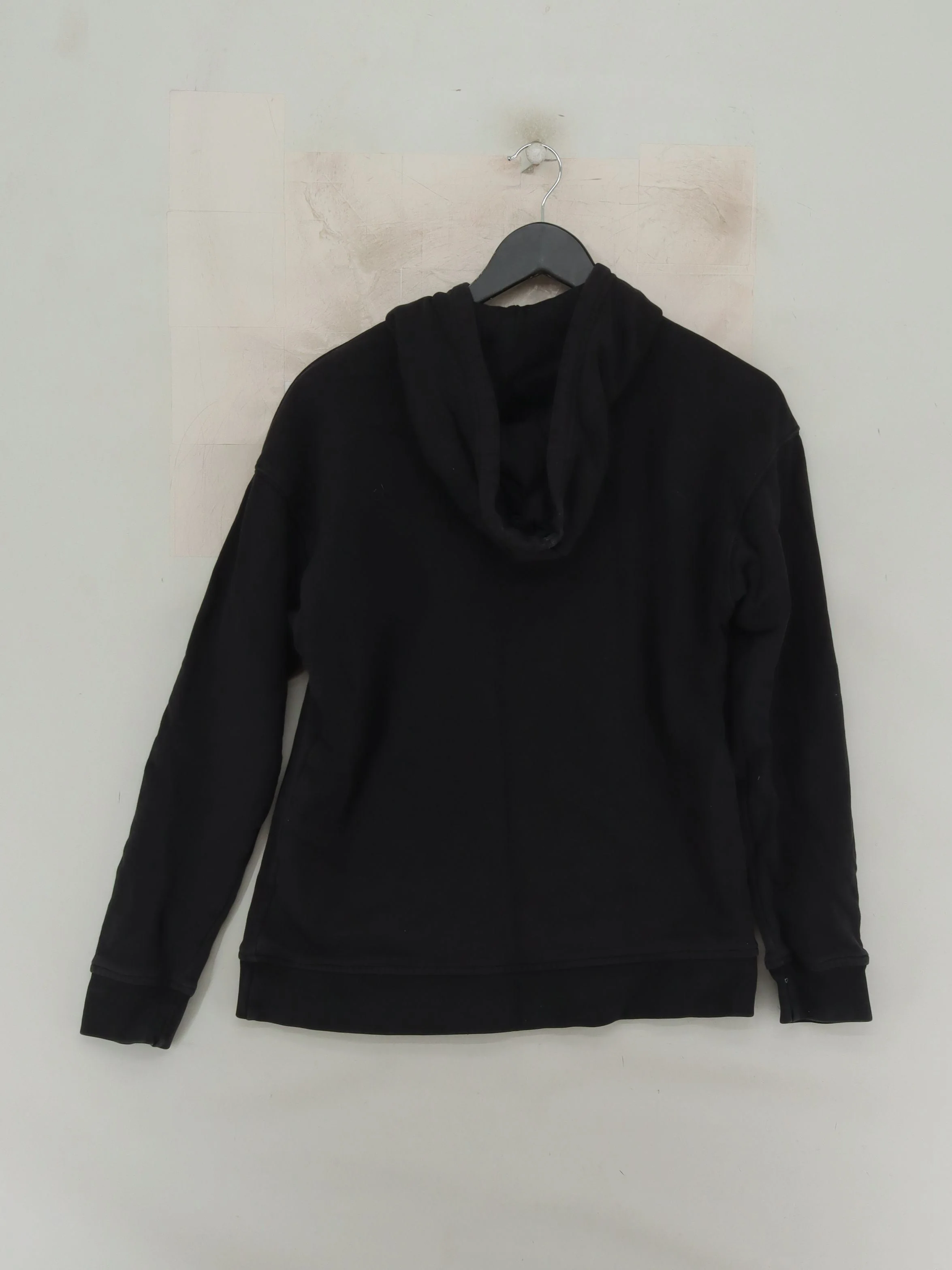 Adidas Men's Hoodie S Black Graphic Cotton with Spandex Pullover - Image 2