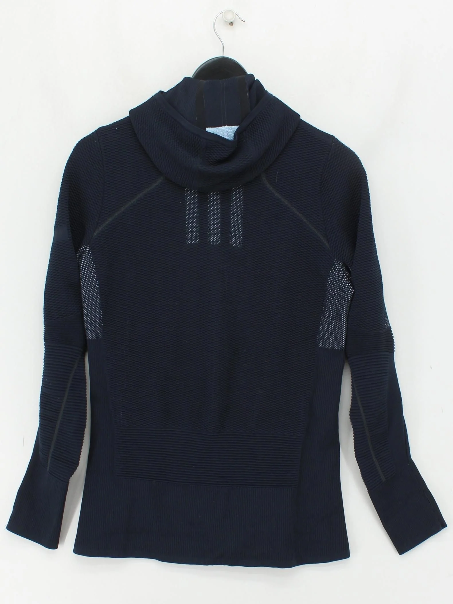 Adidas Men's Hoodie S Blue 100% Polyester Pullover - Image 2
