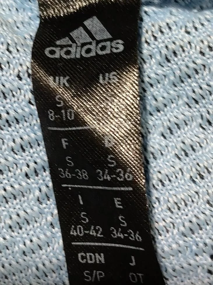 Adidas Men's Hoodie S Blue 100% Polyester Pullover - Image 6