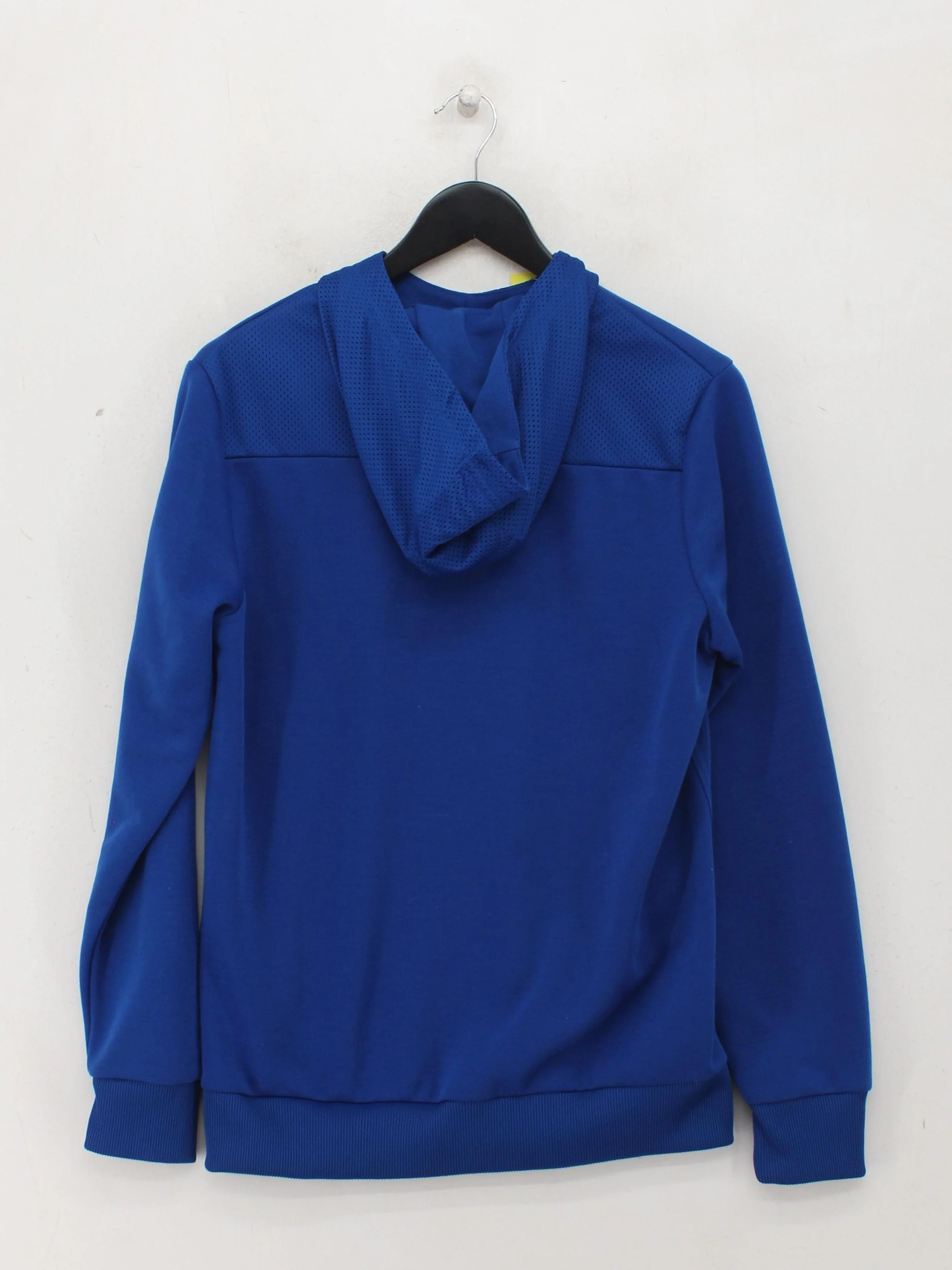 Adidas Men's Hoodie S Blue Graphic 100% Cotton Pullover - Image 2