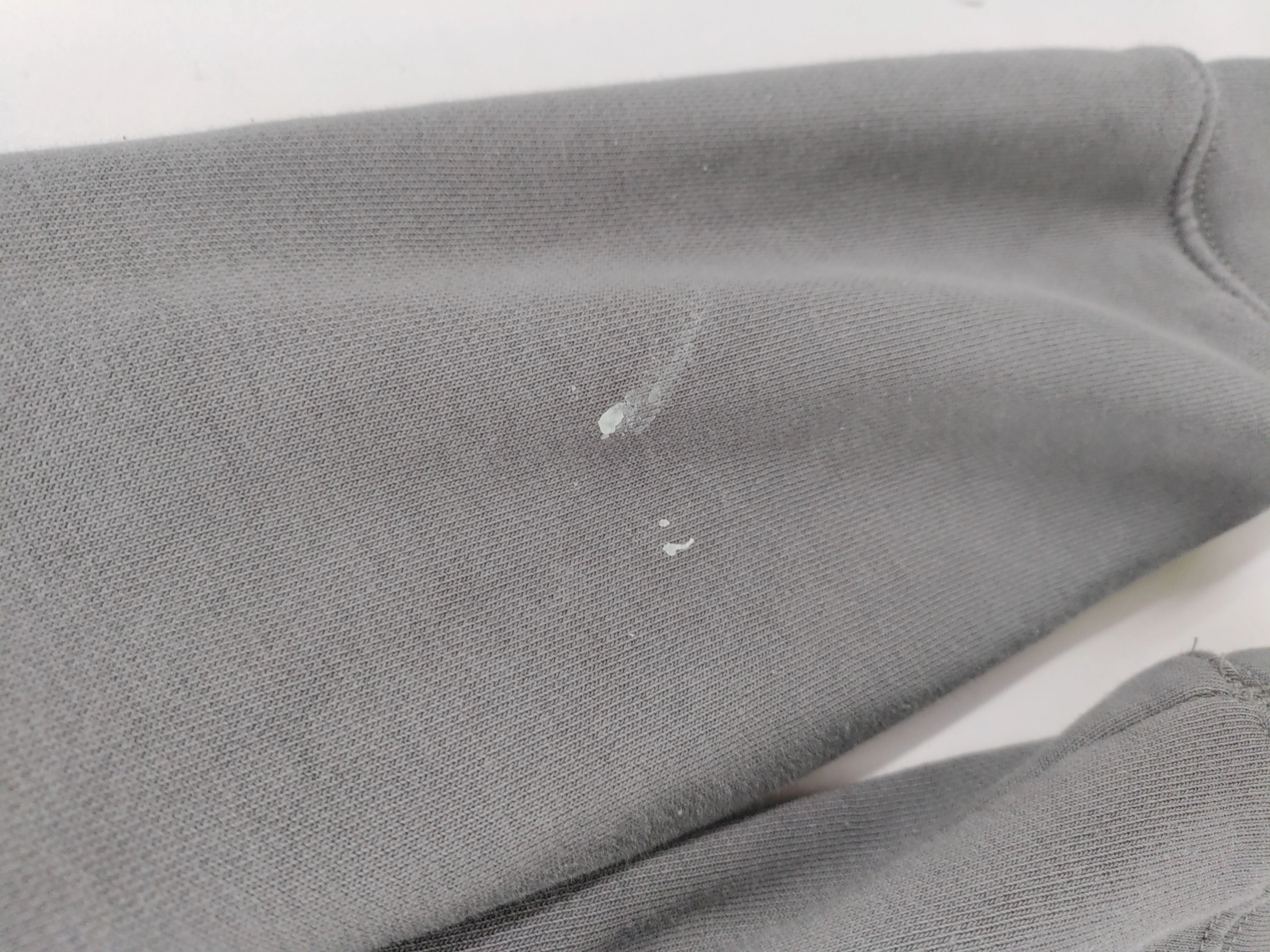 Adidas Men's Hoodie S Grey Cotton with Polyester, Elastane Pullover - Image 5