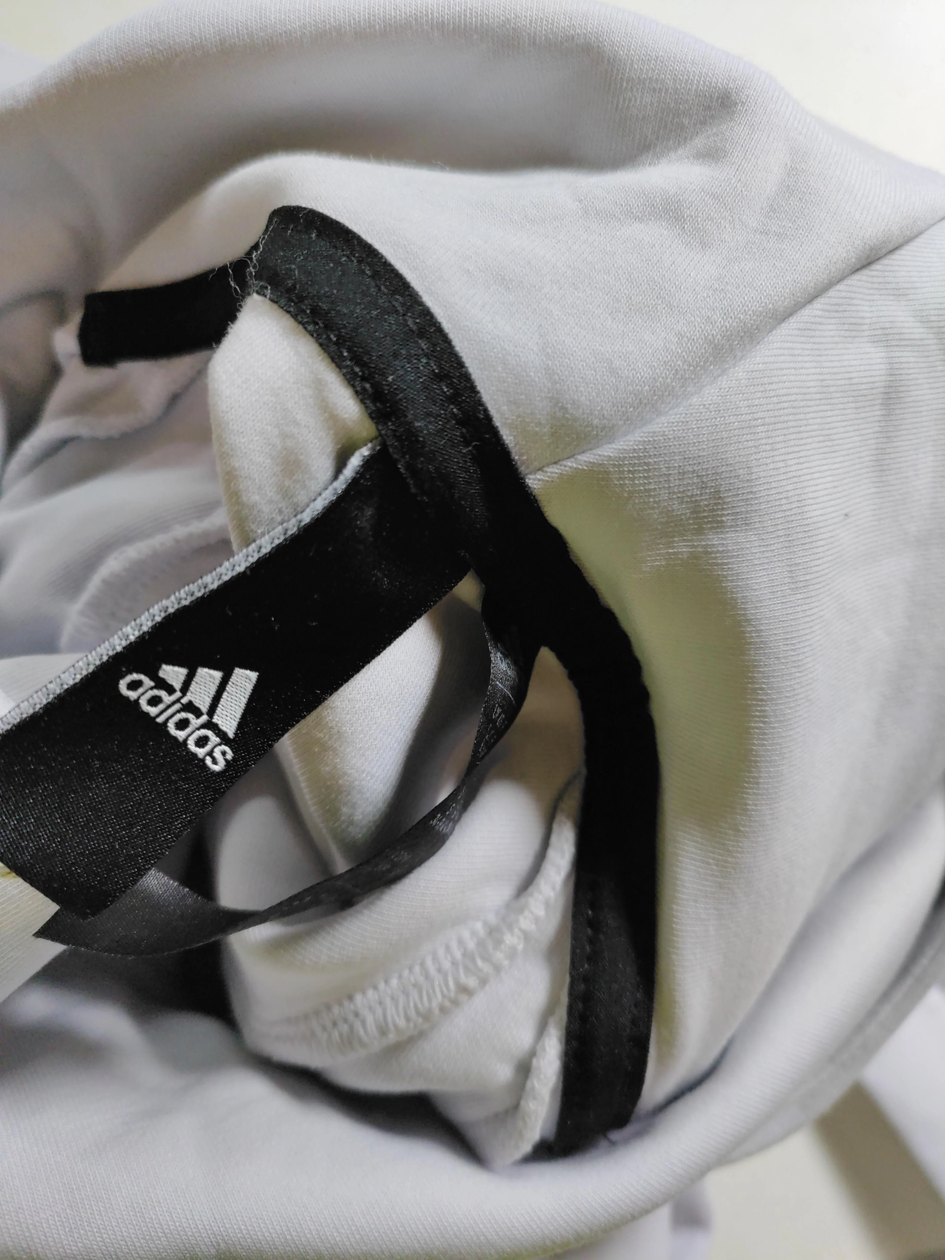 Adidas Men's Hoodie S Grey Cotton with Polyester, Spandex Pullover - Image 6