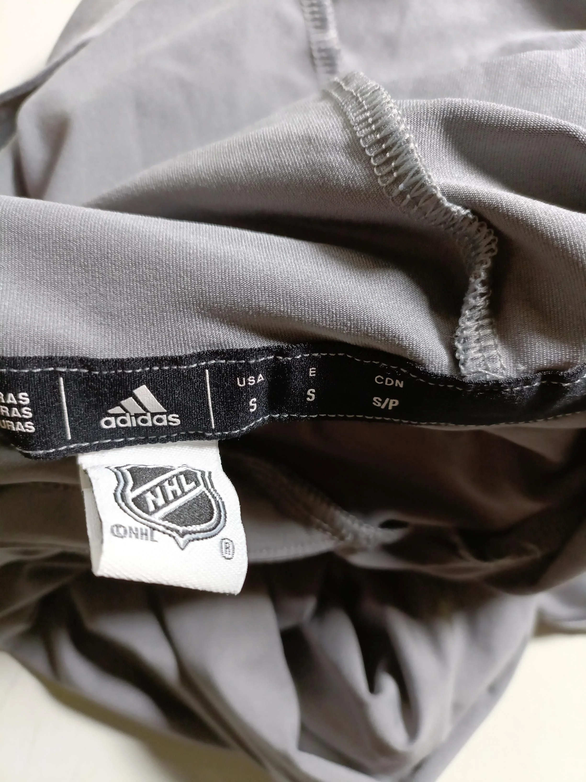 Adidas Men's Hoodie S Grey Graphic Polyester with Spandex Pullover - Image 6