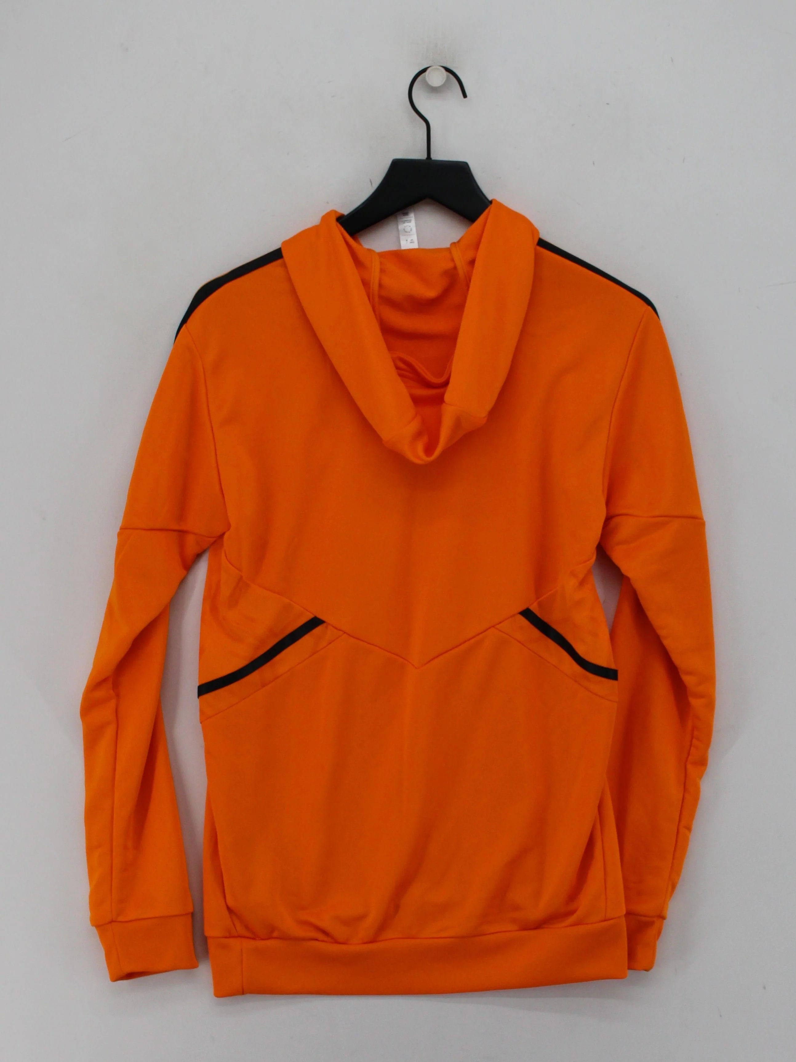 Adidas Men's Hoodie S Orange 100% Polyester Pullover - Image 2