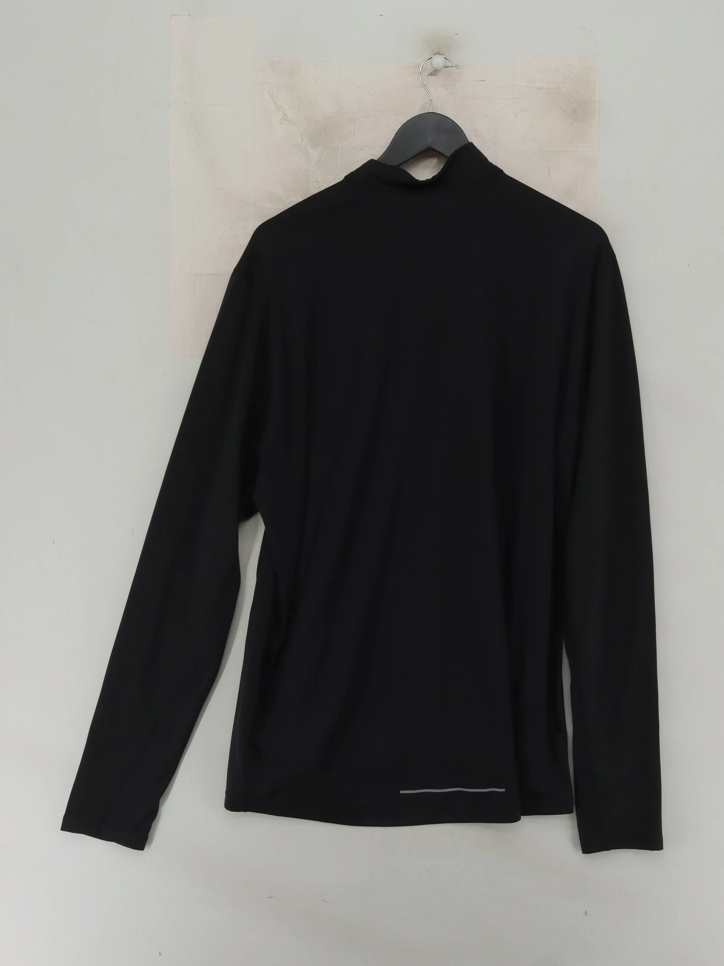 Adidas Men's Hoodie XL Black Polyester with Elastane Pullover - Image 2