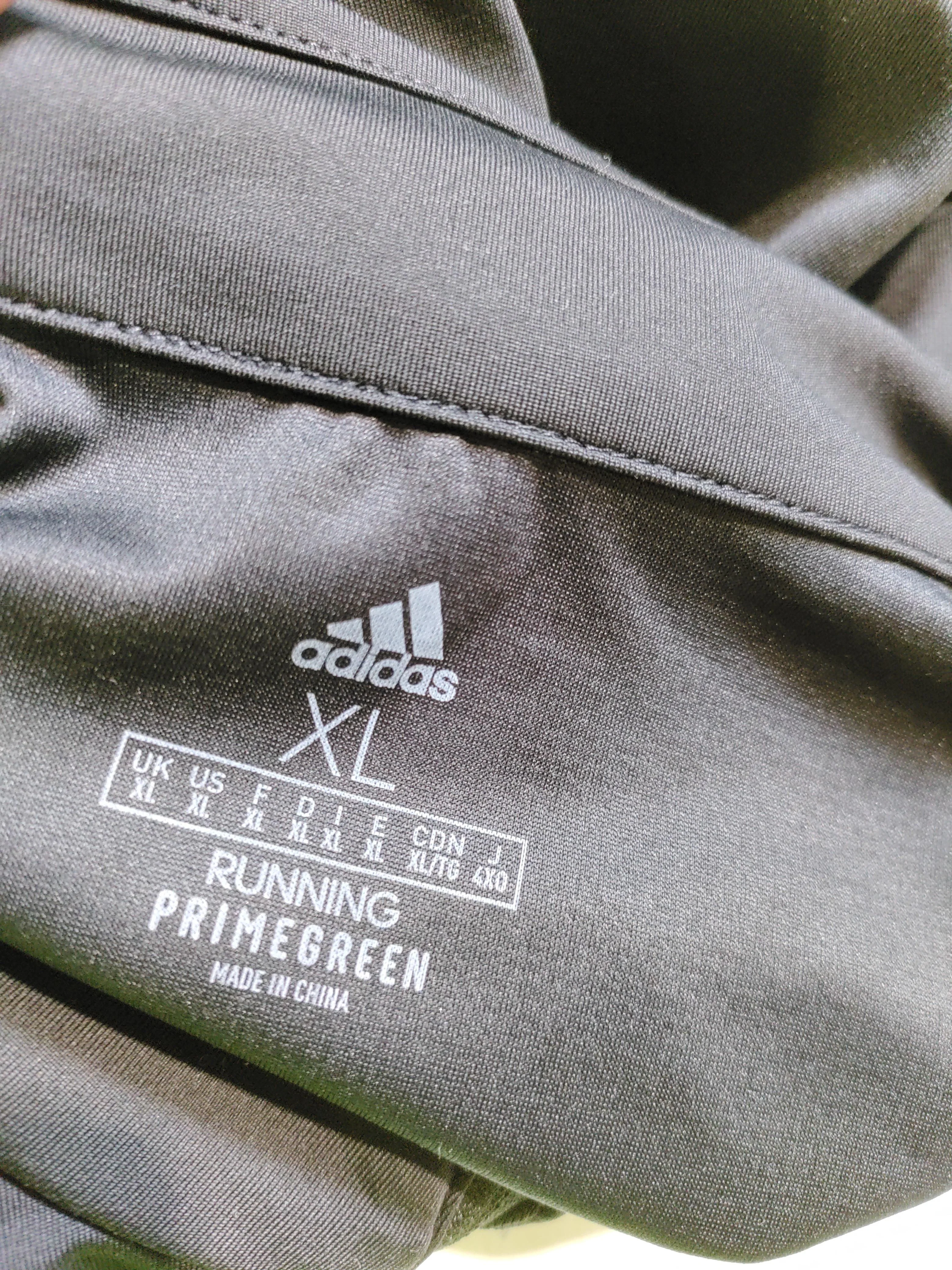 Adidas Men's Hoodie XL Black Polyester with Elastane Pullover - Image 5