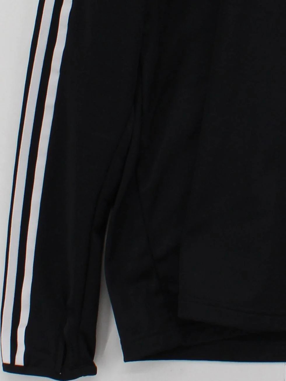 Adidas Men's Hoodie XL Black Polyester with Elastane Pullover - Image 4