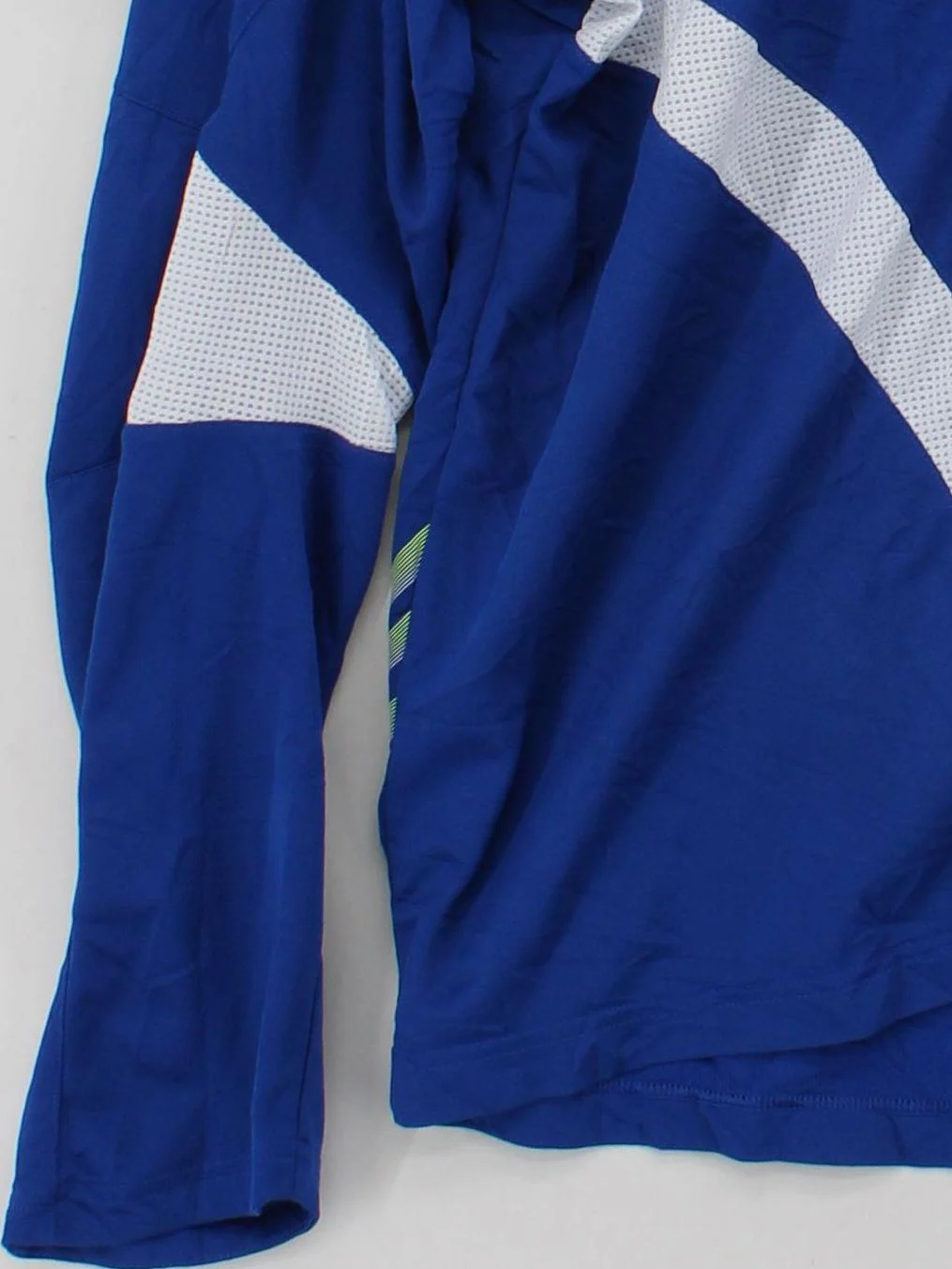 Adidas Men's Hoodie XL Blue 100% Polyester Pullover - Image 4