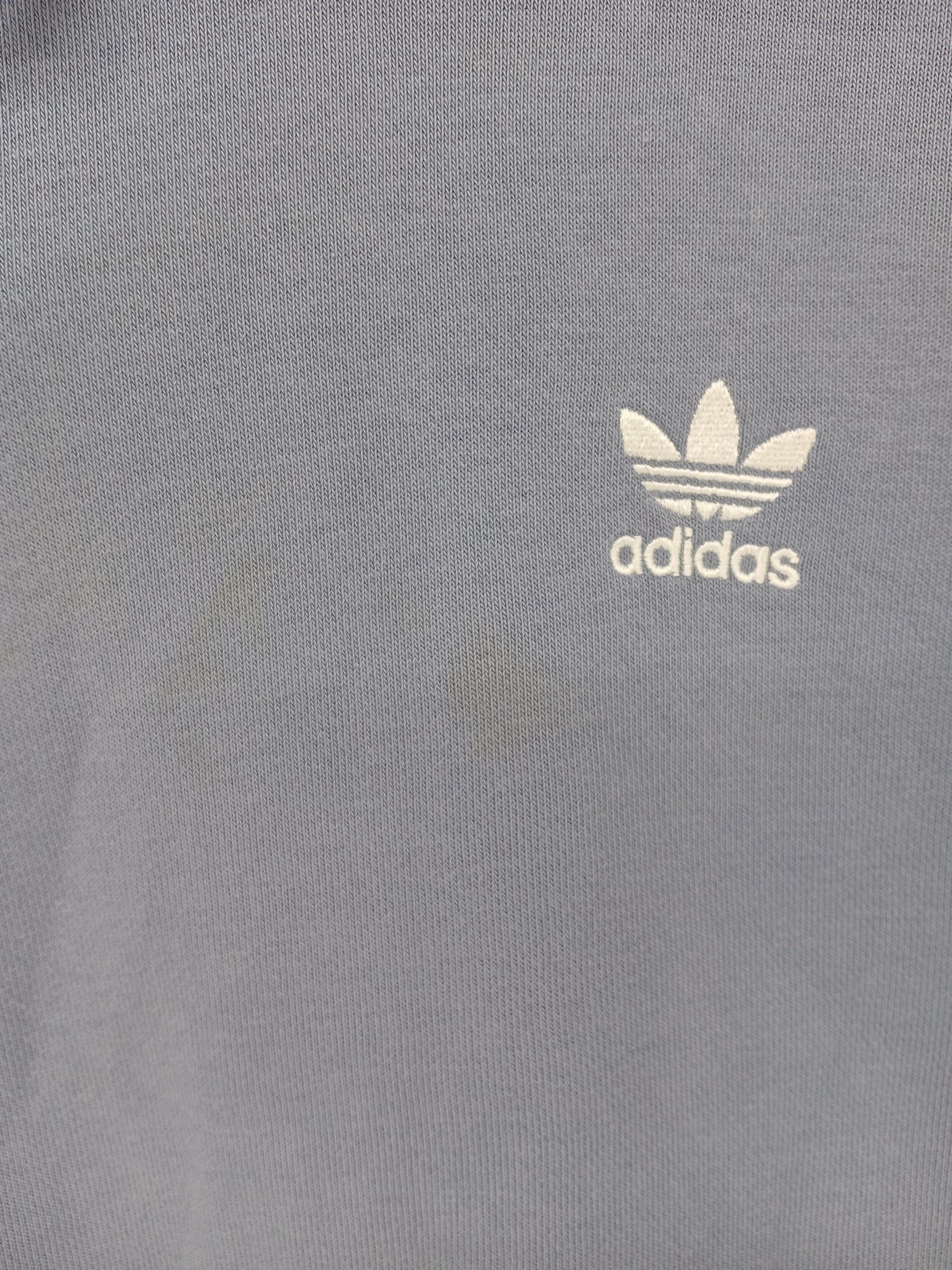 Adidas Men's Hoodie XL Purple Graphic Cotton with Polyester, Spandex Pullover - Image 5