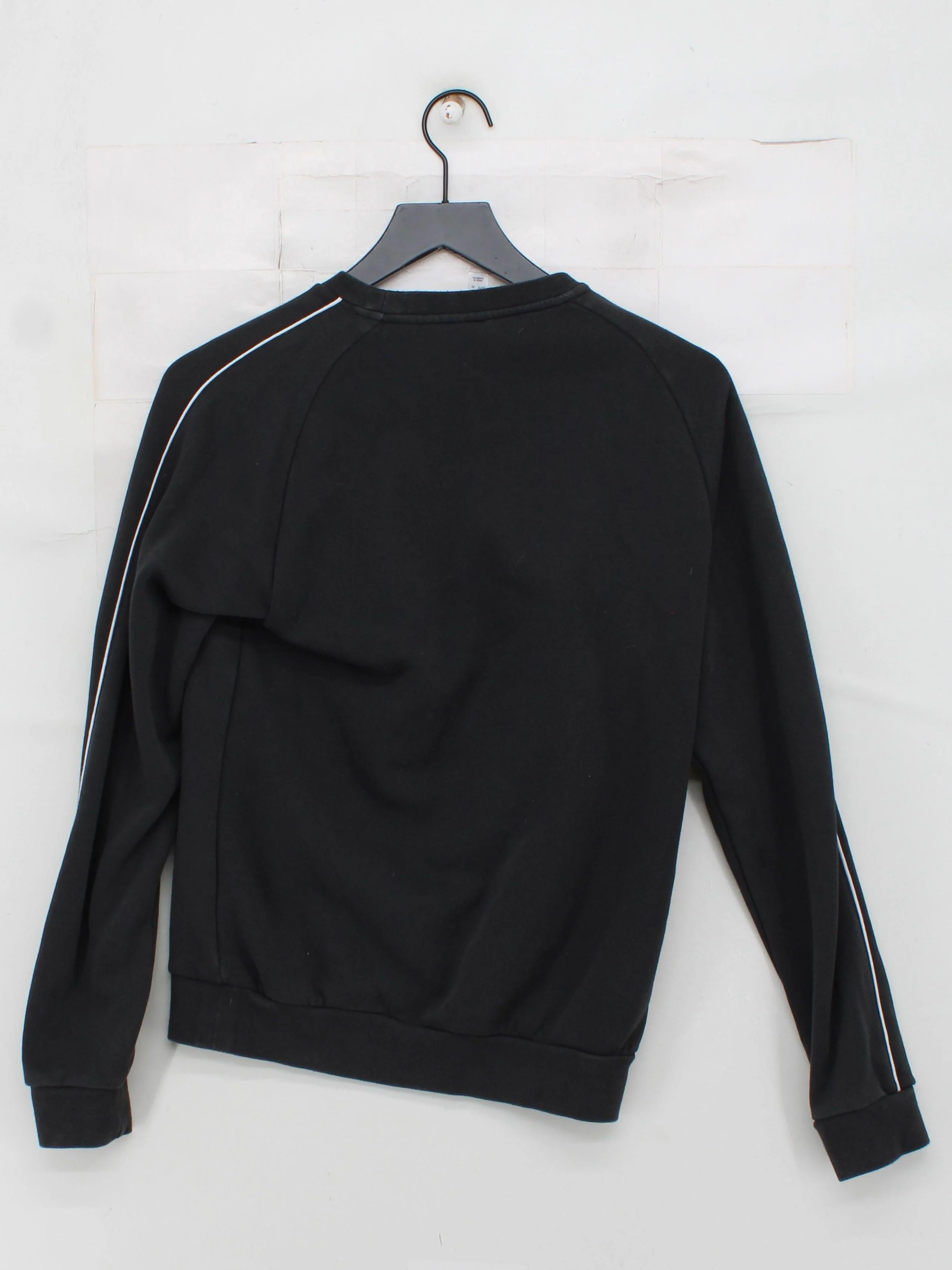 Adidas Men's Hoodie XS Black Cotton with Polyester Pullover - Image 2