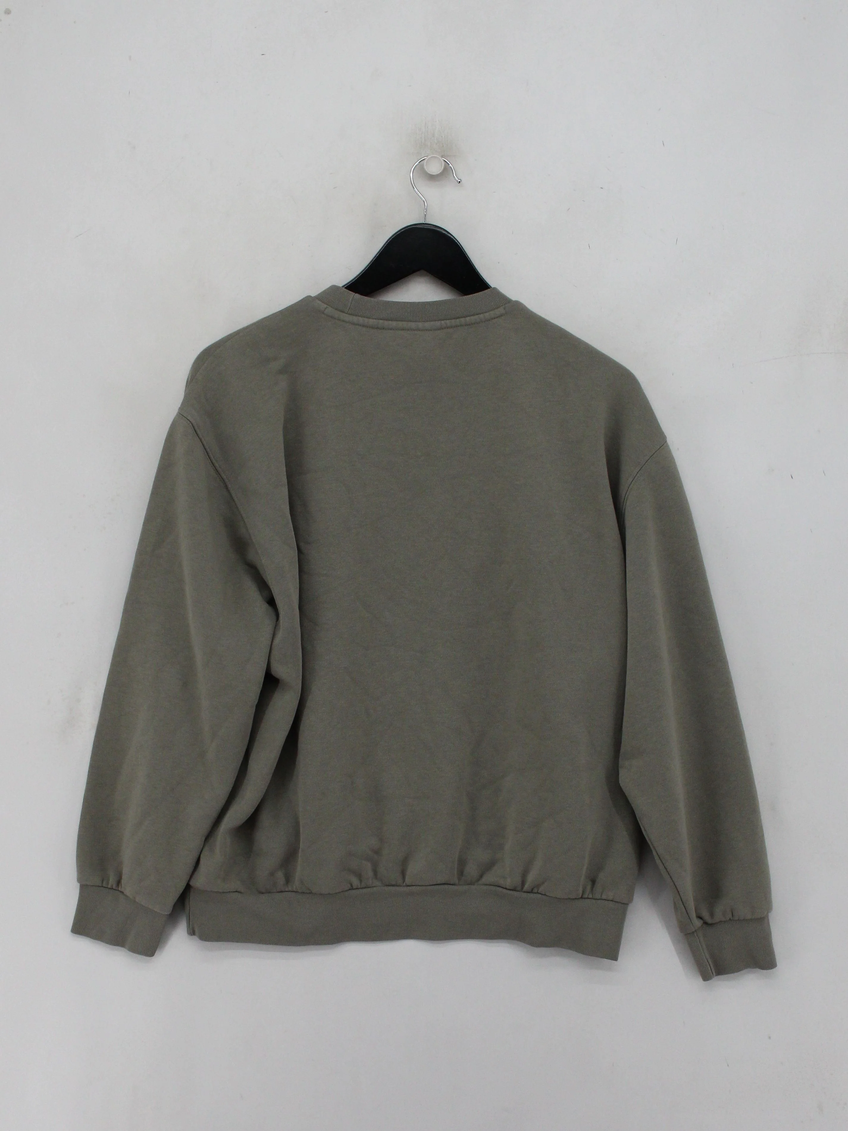 Adidas Men's Hoodie XS Green Graphic Cotton with Polyester, Spandex Pullover - Image 2