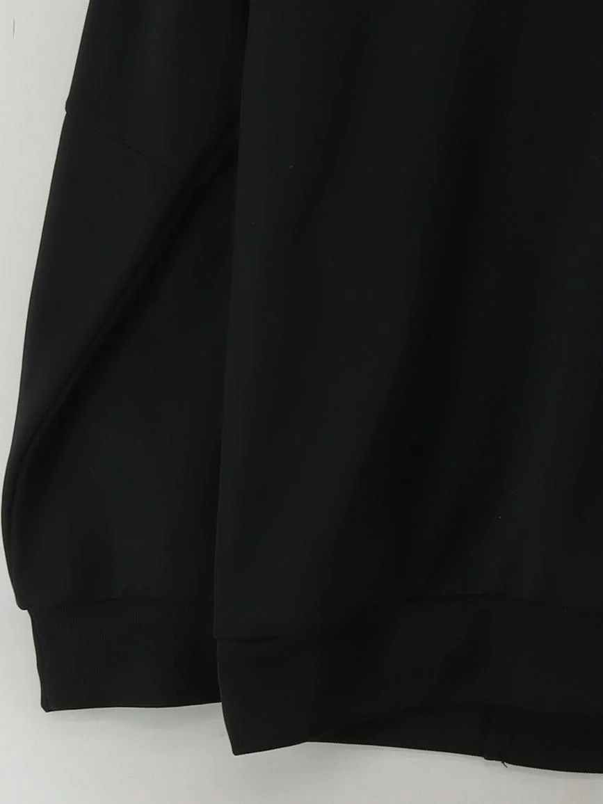 Adidas Men's Hoodie XXL Black Graphic 100% Other Pullover - Image 4