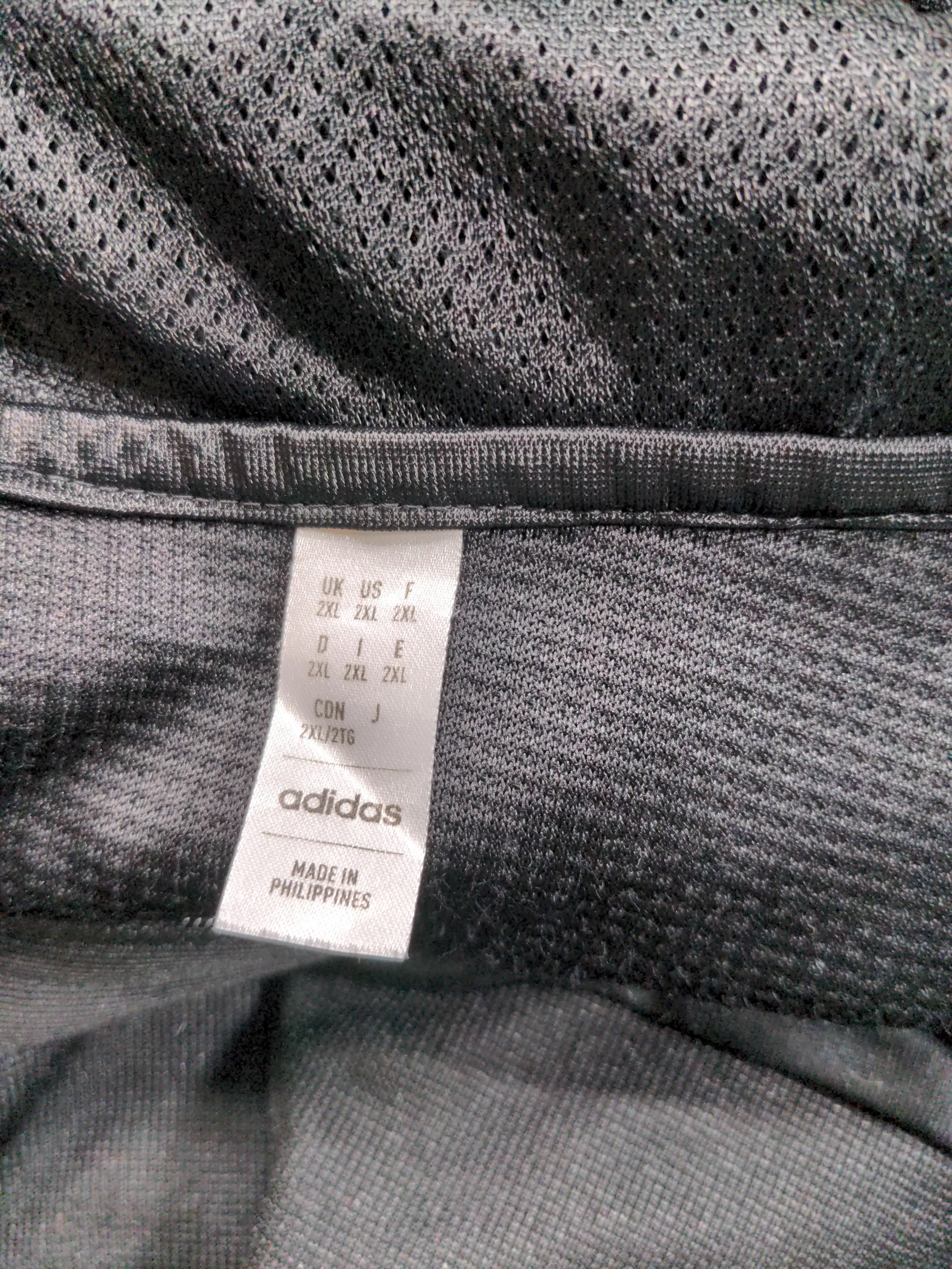 Adidas Men's Hoodie XXL Black Graphic 100% Other Pullover - Image 5