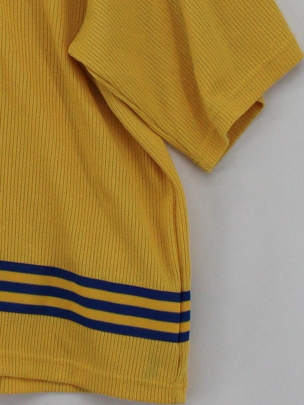 Adidas Men's Polo L Yellow Polyester with Elastane Basic - Image 4