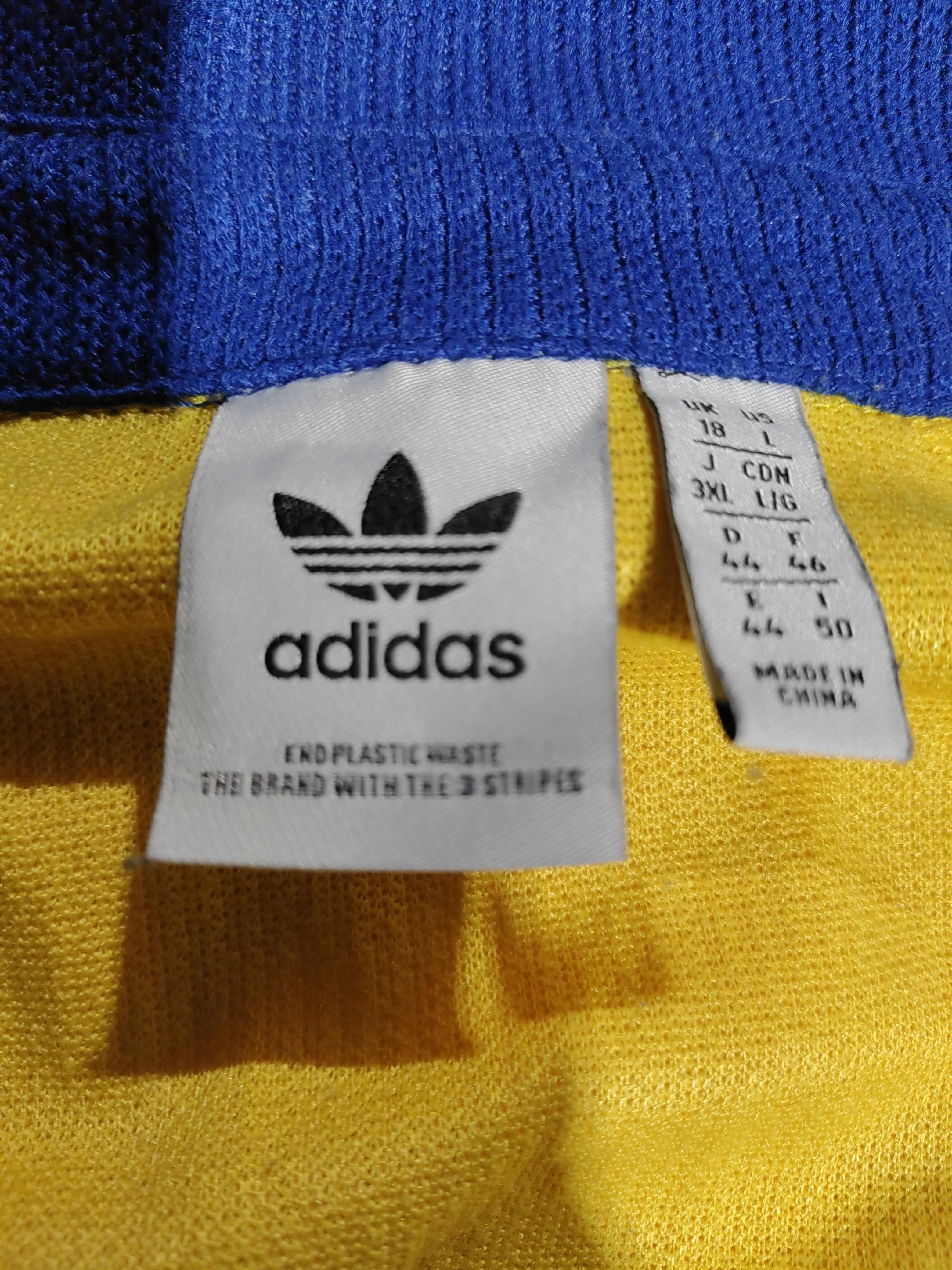 Adidas Men's Polo L Yellow Polyester with Elastane Basic - Image 5