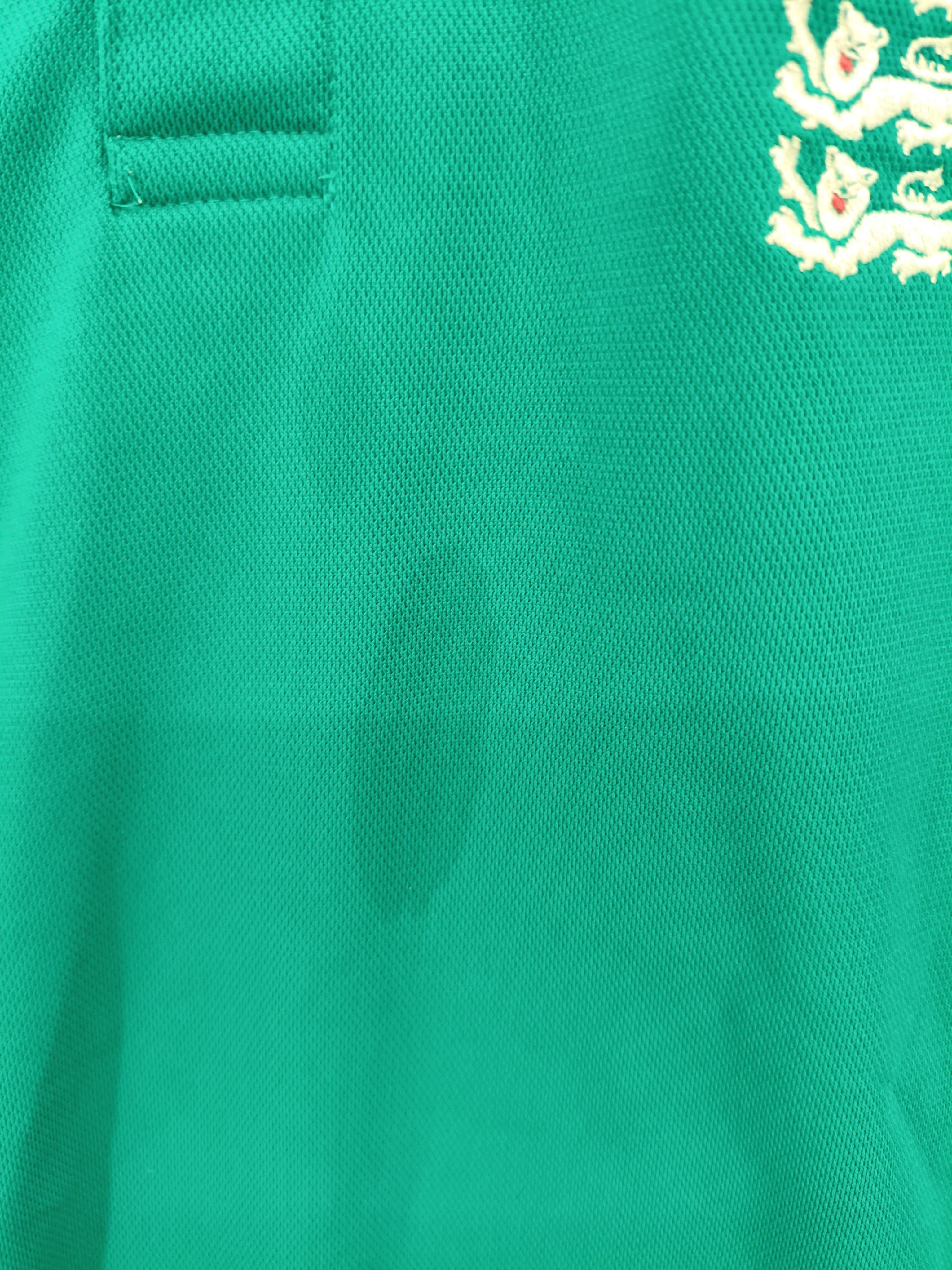 Adidas Men's Polo S Green 100% Polyester Basic - Image 5