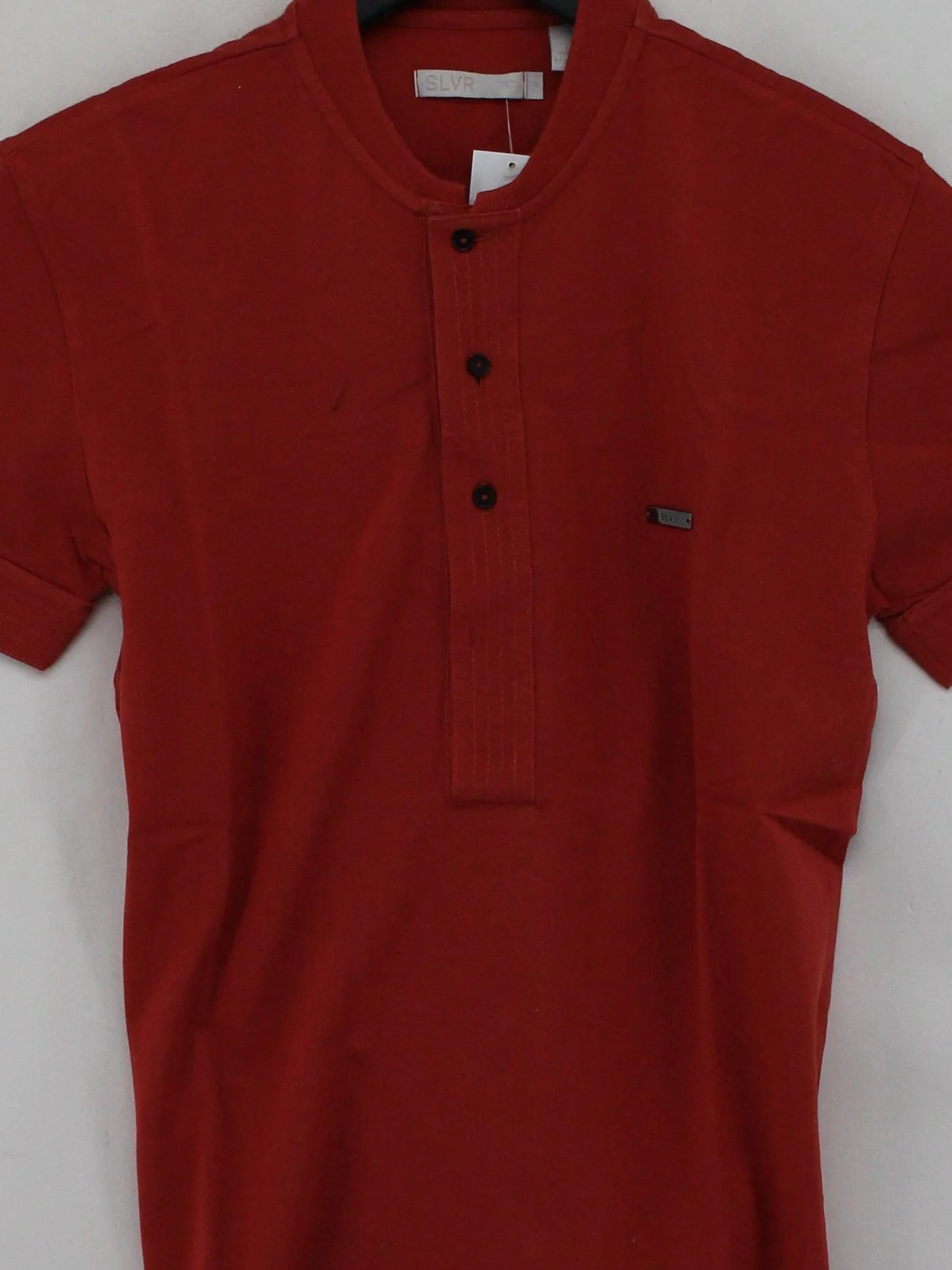 Adidas Men's Polo S Red 100% Cotton Basic - Image 3