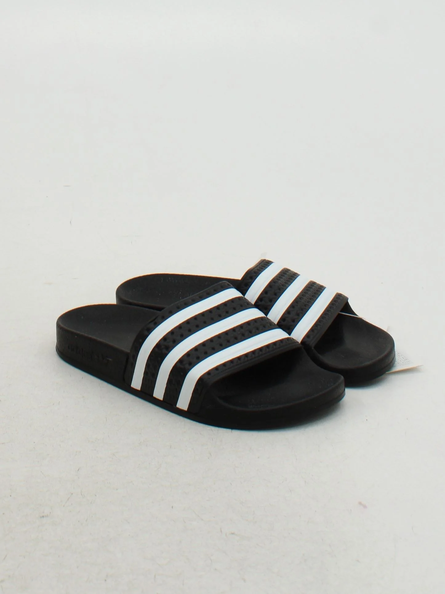 Adidas Men's Sandals UK 4 Black Striped 100% Other Slider - Image 4