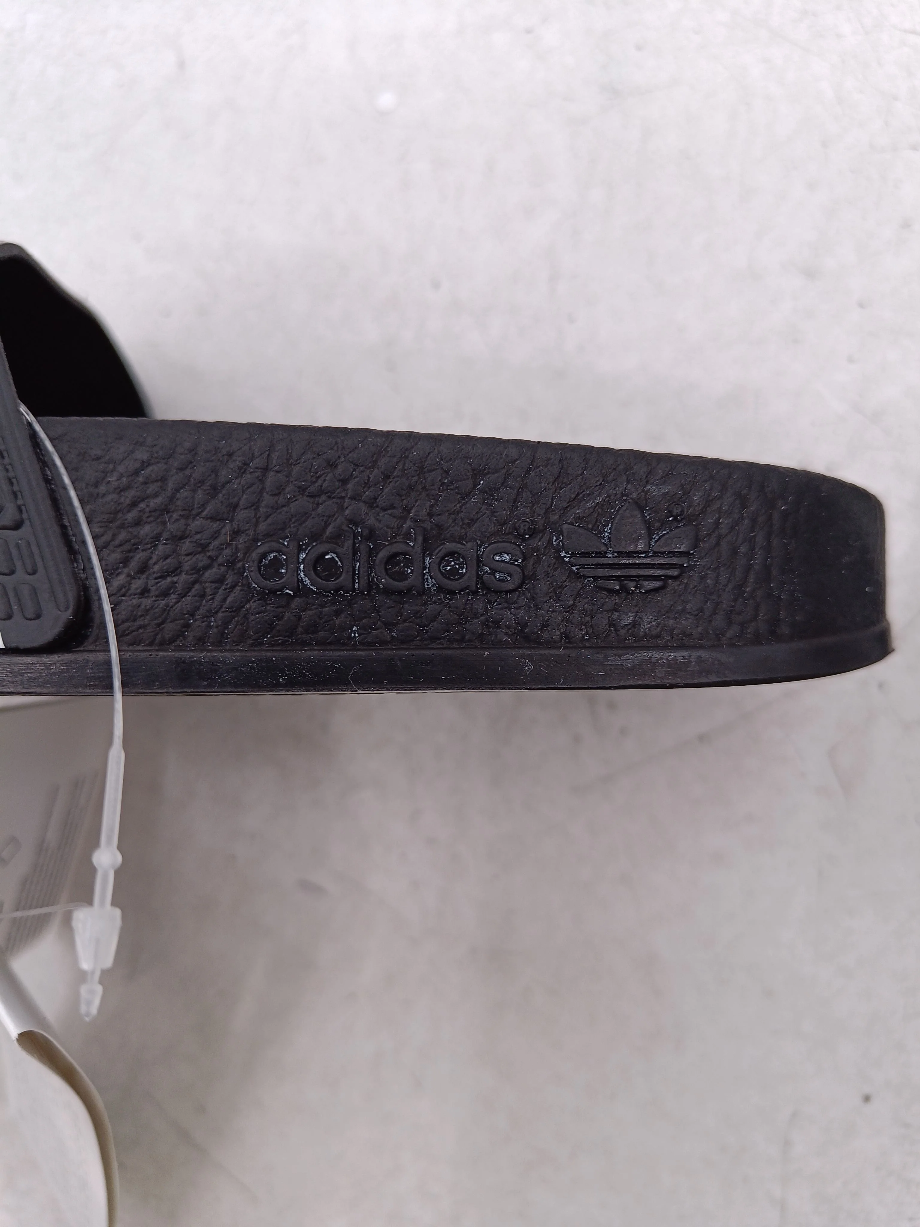 Adidas Men's Sandals UK 4 Black Striped 100% Other Slider - Image 6